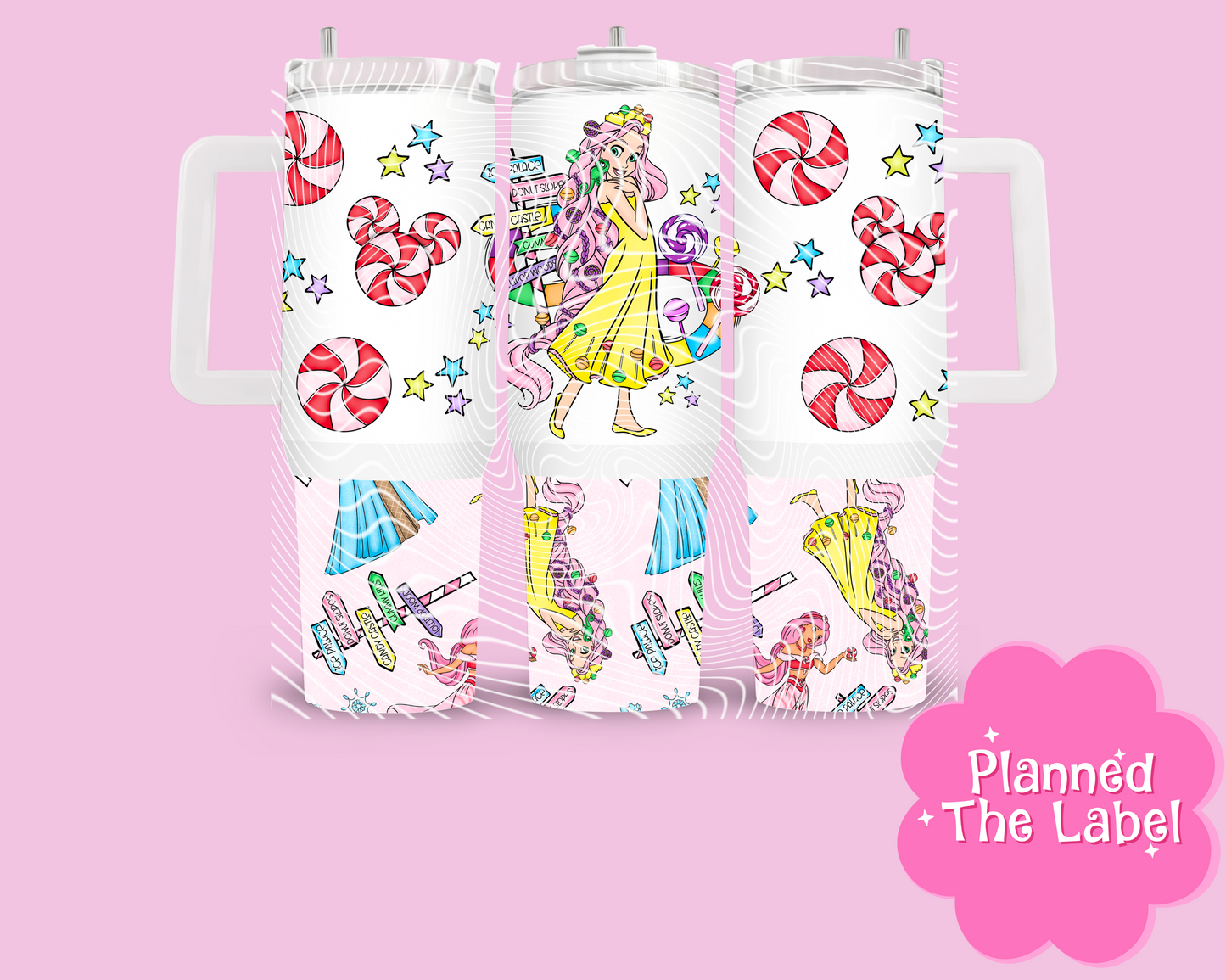 Rapoonzel Candyland 40oz Tumbler