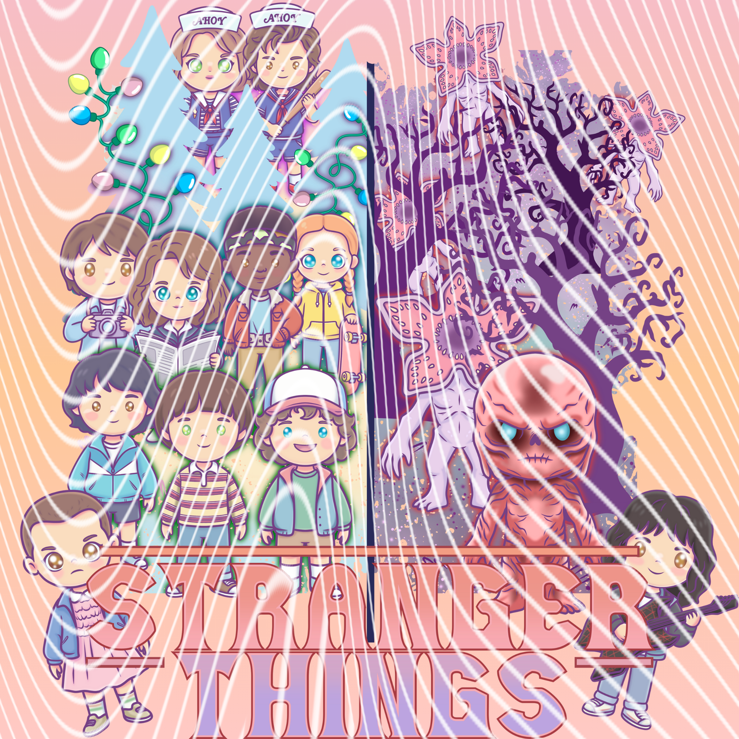 Diamond Painting Stranger Things PRE ORDER SHIPS EARLY FEB