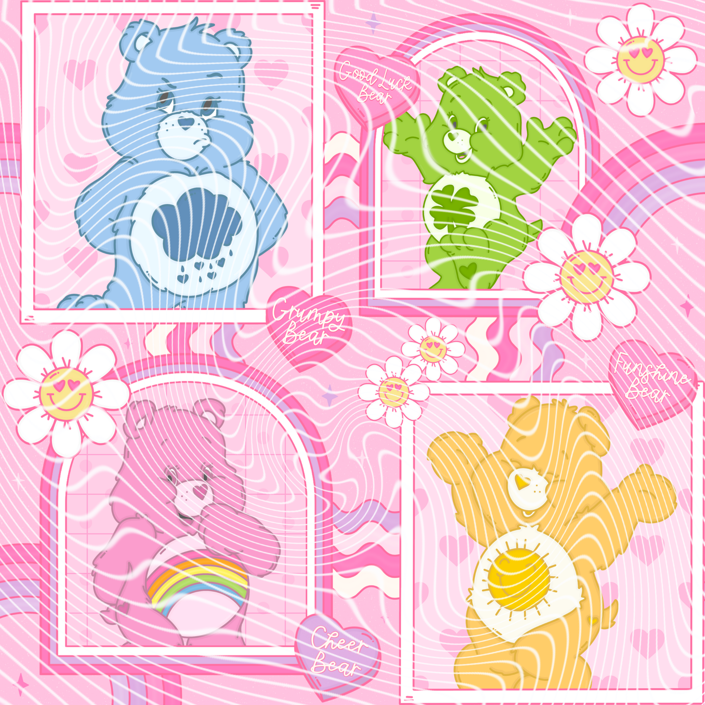 Diamond Painting Friendly Bears