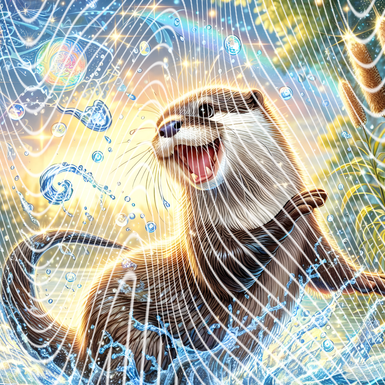Otter Diamond Painting Kits