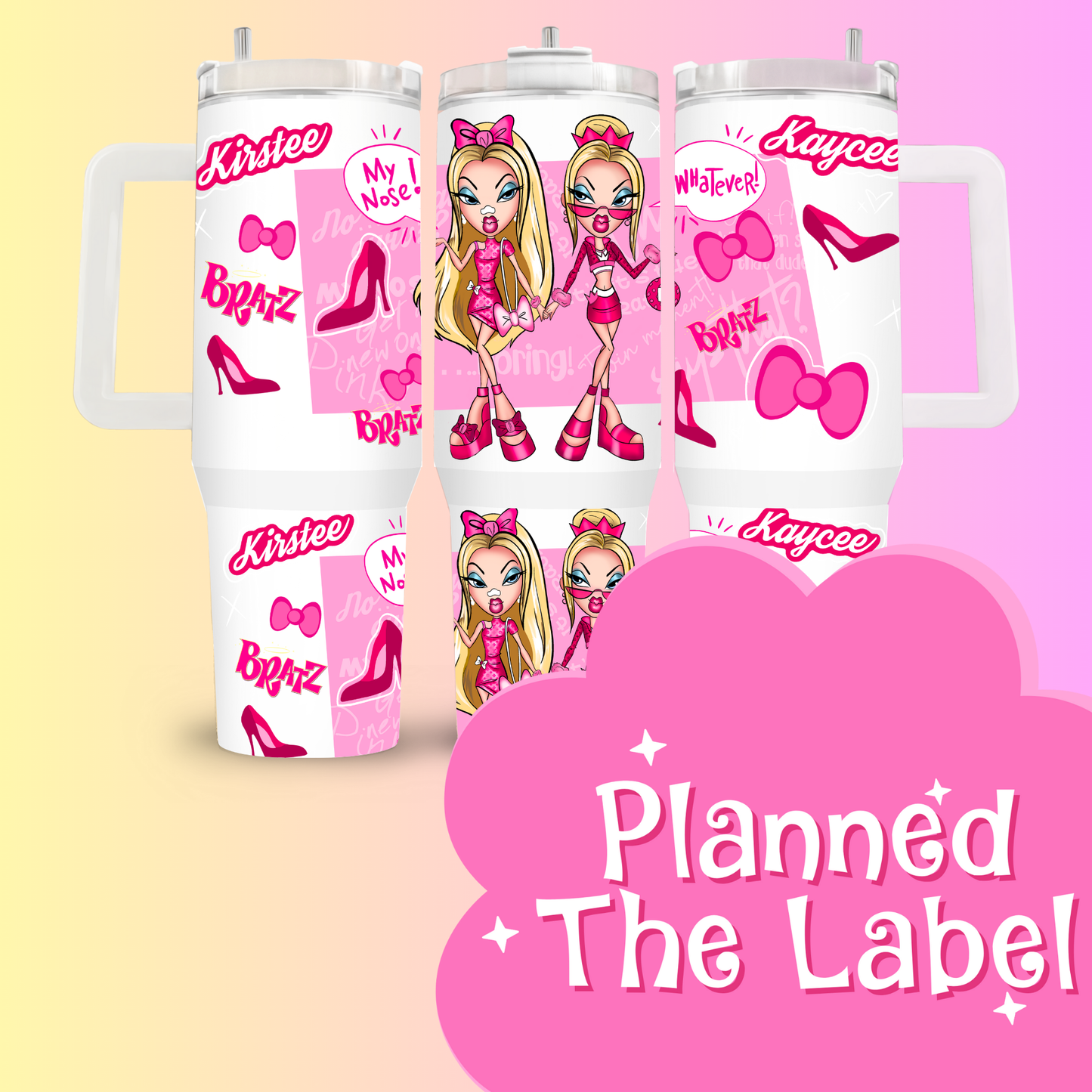 Pink Sisters 40oz Tumbler
