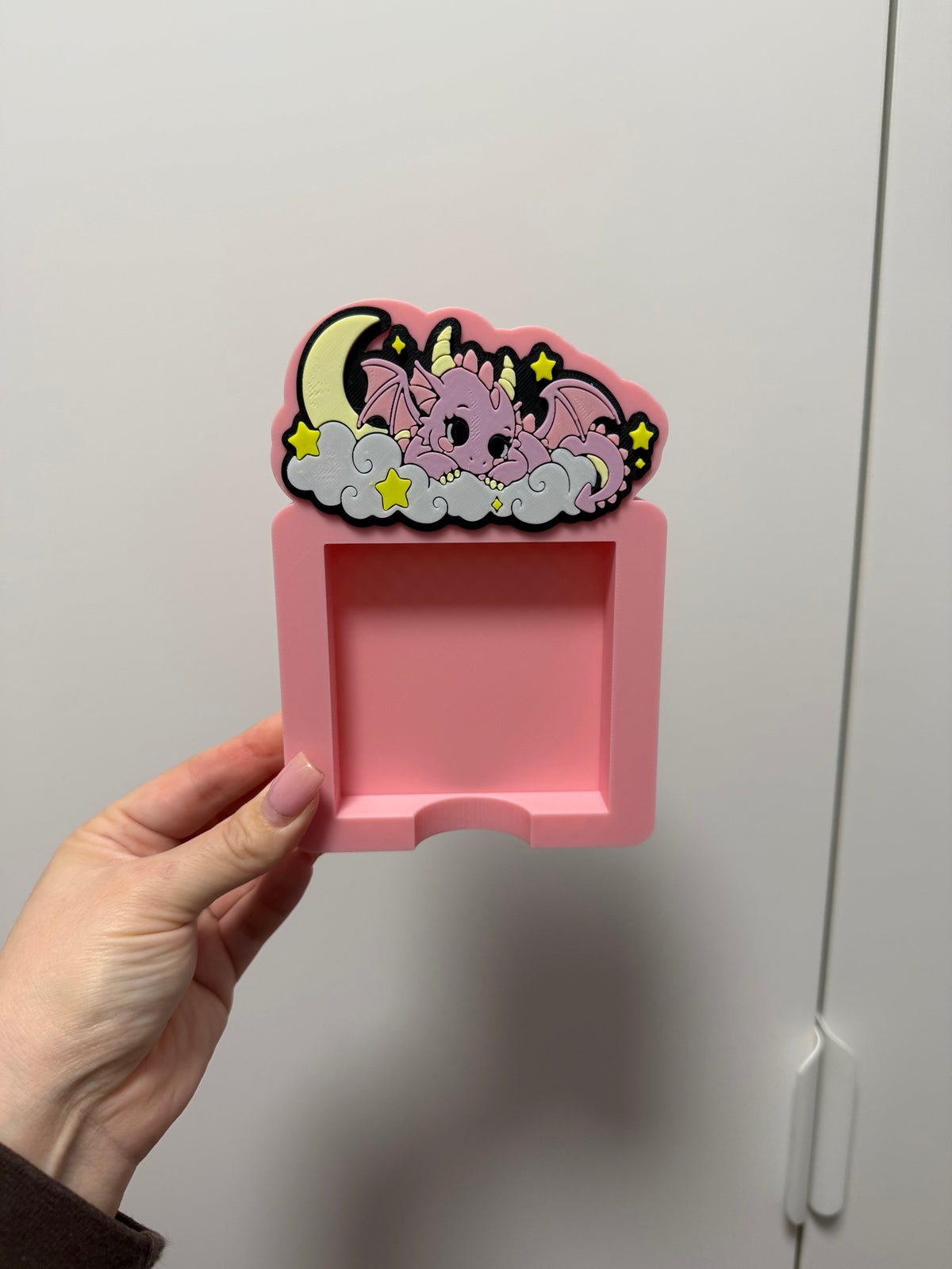Twilight Dragon Post It Holders 3D Printing STL File ORIGINAL DESIGNER
