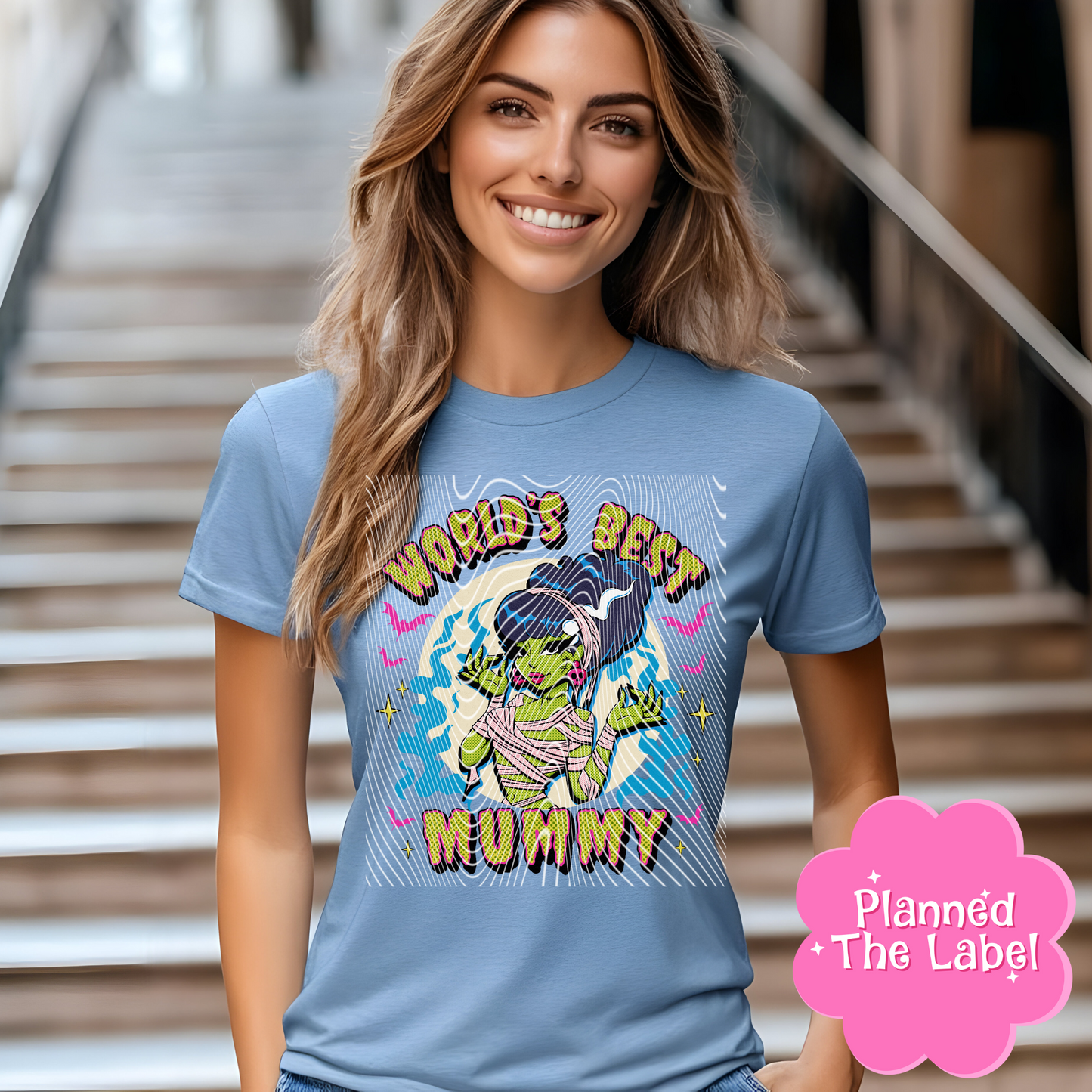 Stone Blue Softstyle Tshirt