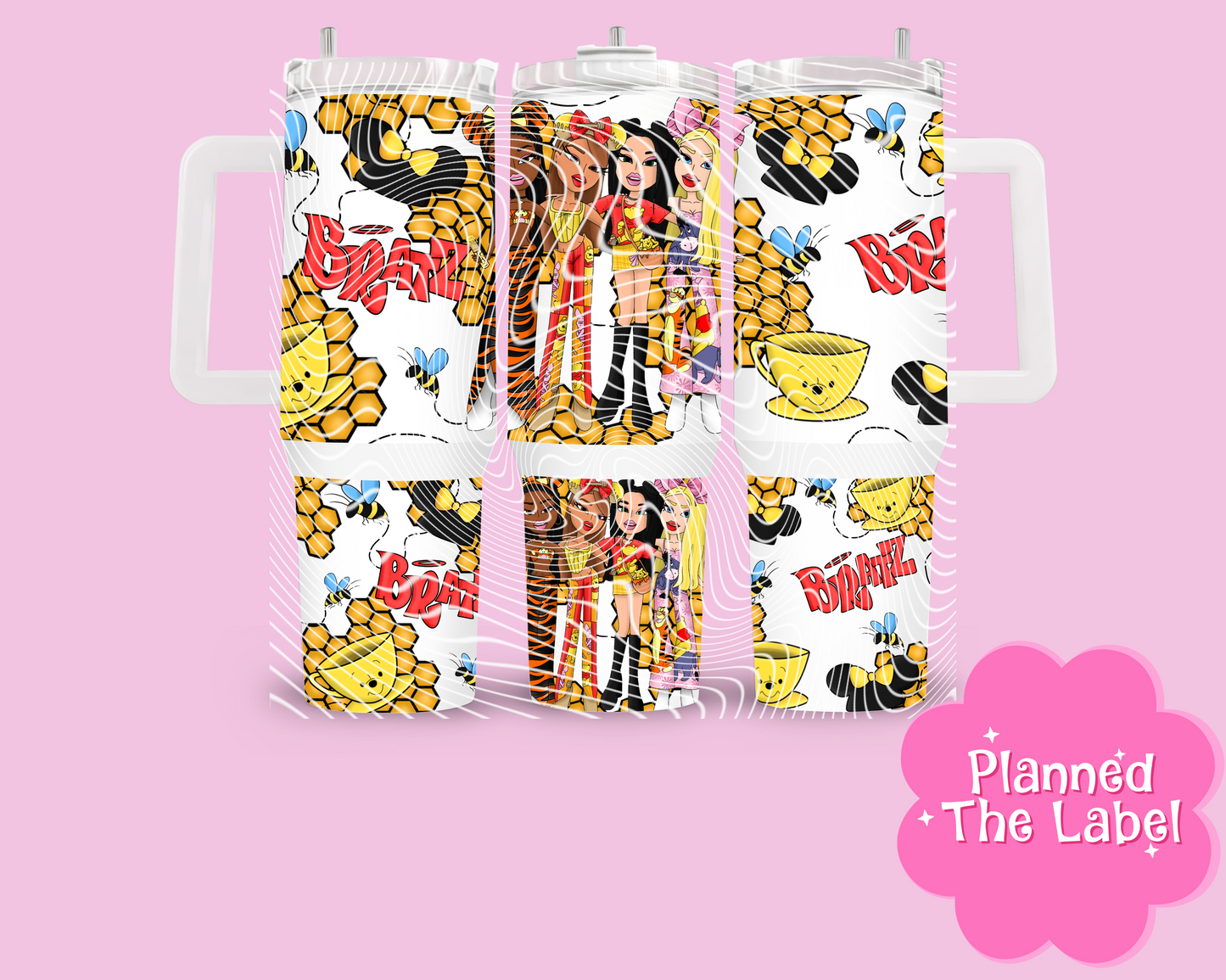 40oz Bratz Honey Dolls Tumbler