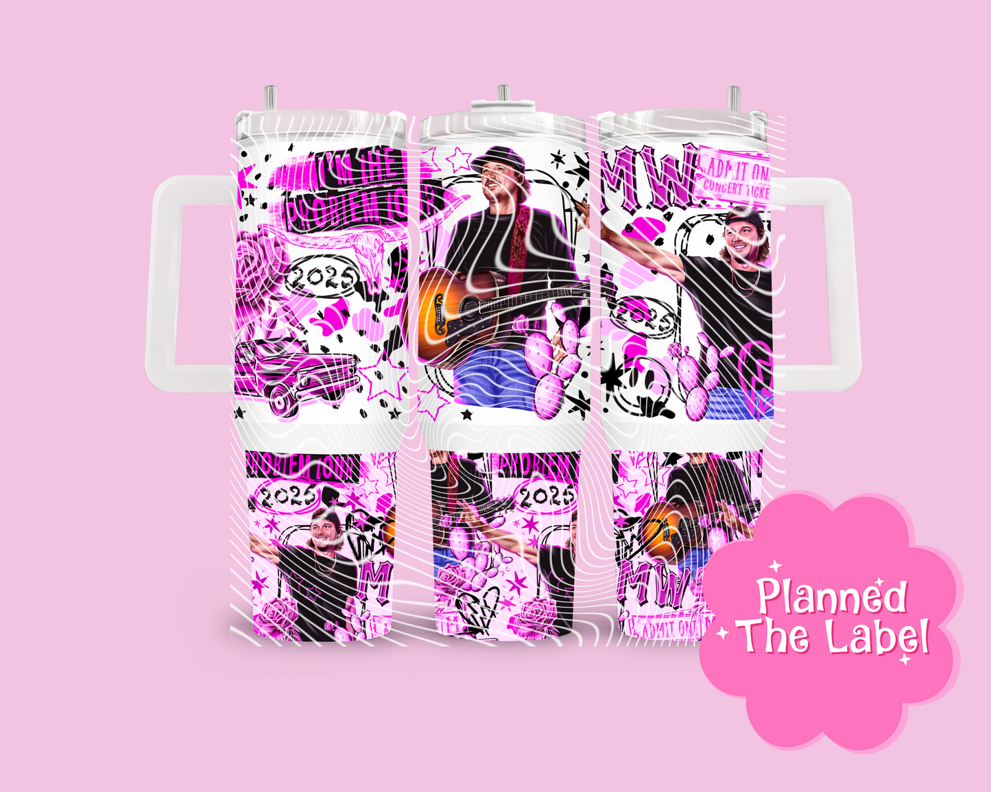 Pink Morgan 40oz Tumbler