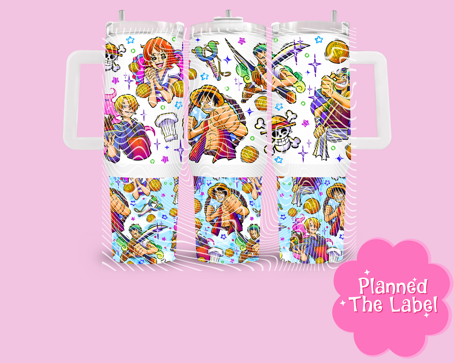 One Piece Inspired 40oz Tumbler