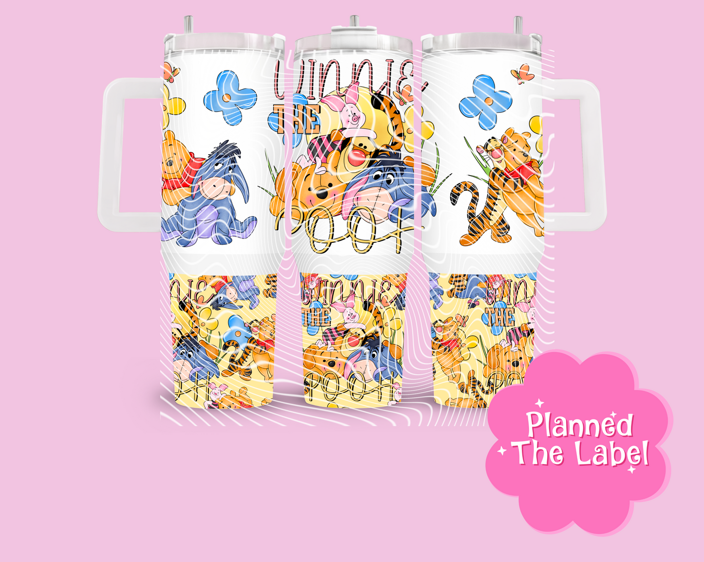 Winnie Friends & Flowers 40oz Tumbler