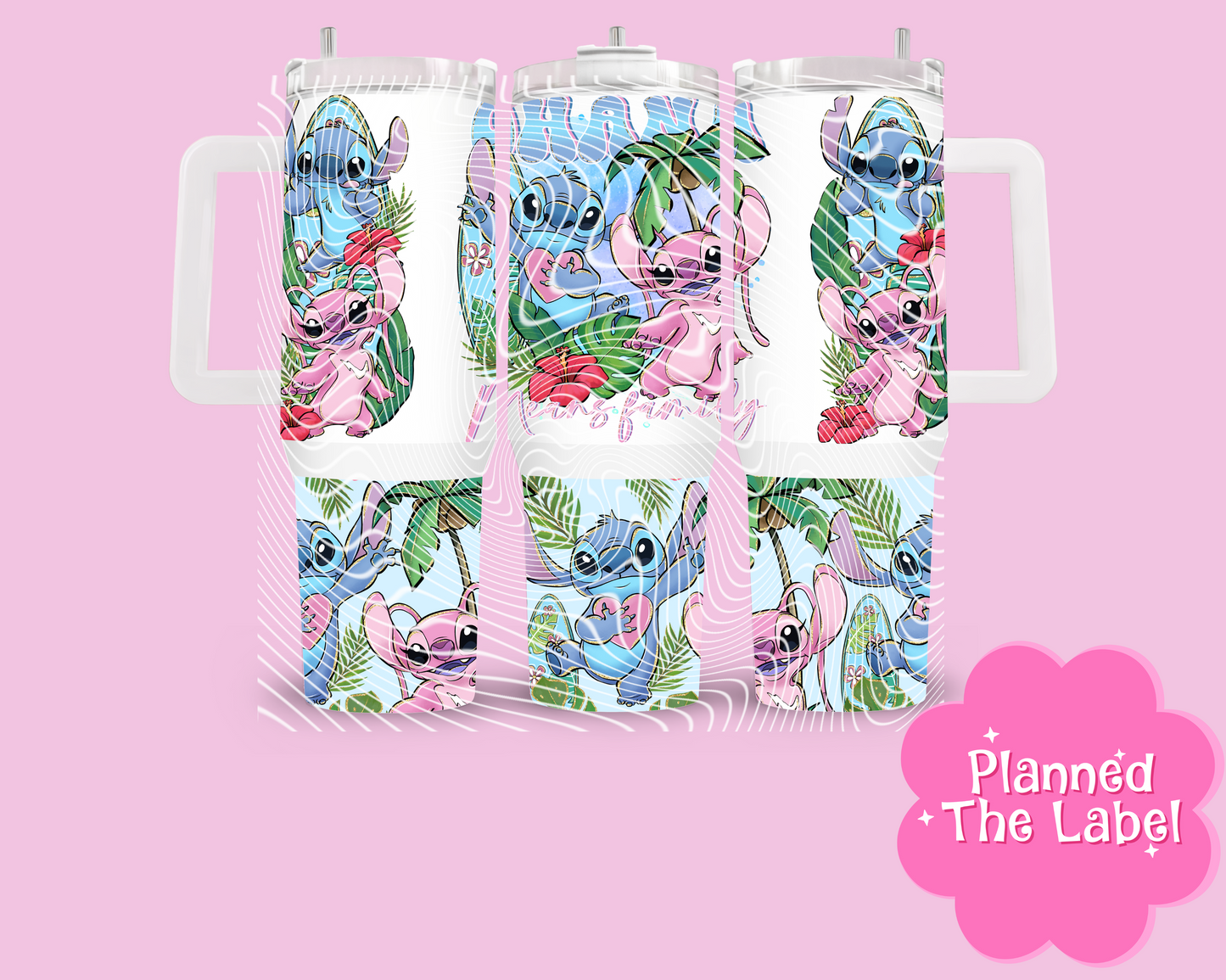 Ohana Means Family 40oz Tumbler