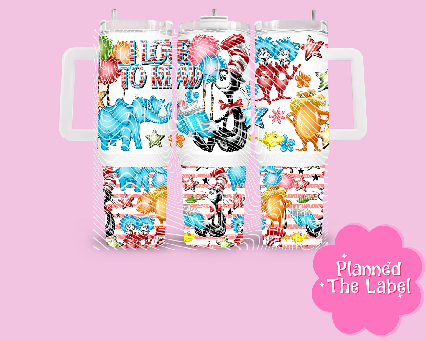 I like to read 40oz Tumbler