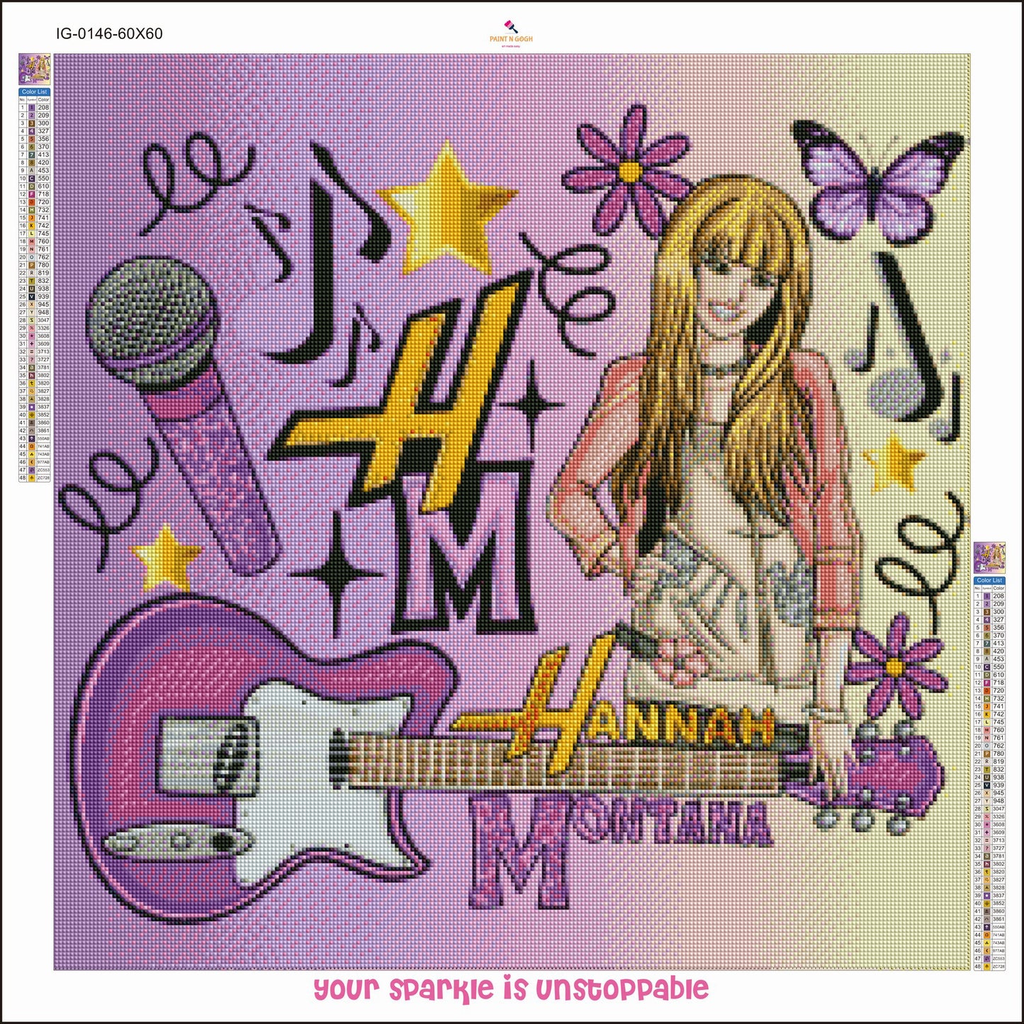 Diamond Painting Hannah M PRE ORDER SHIPS EARLY FEB