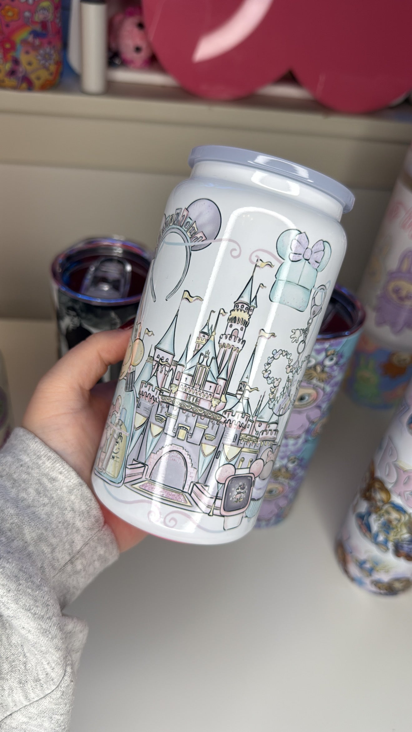 16oz Stainless Steel Libby Sublimation