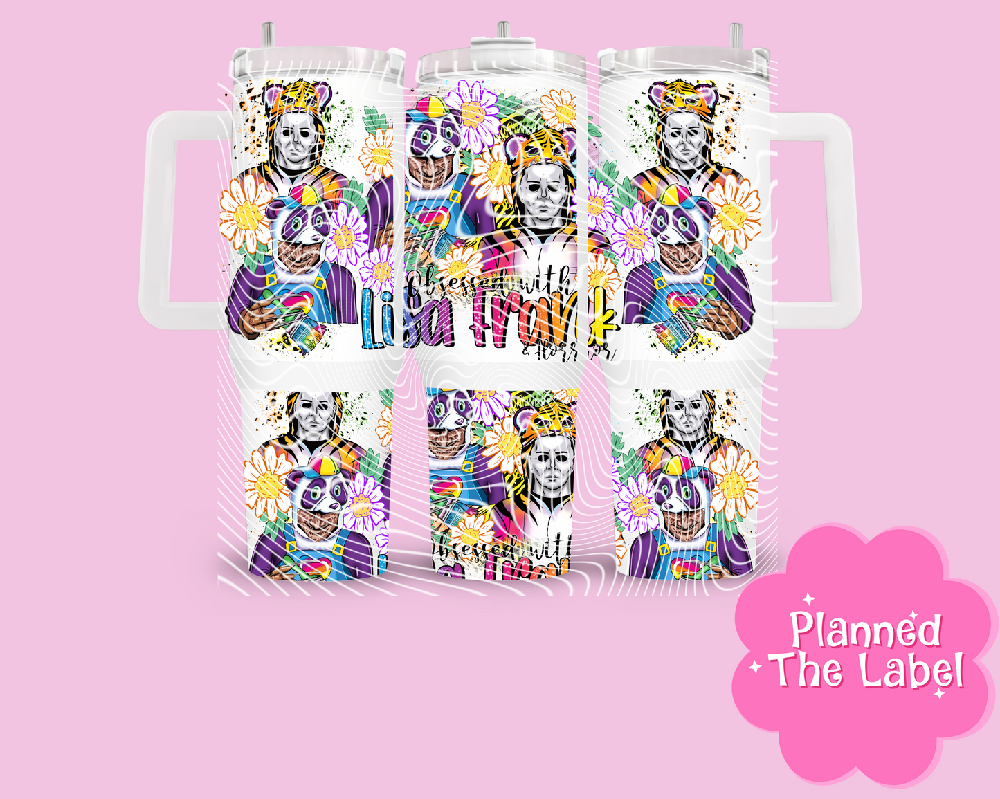 Rainbow Horrors 40oz Tumbler