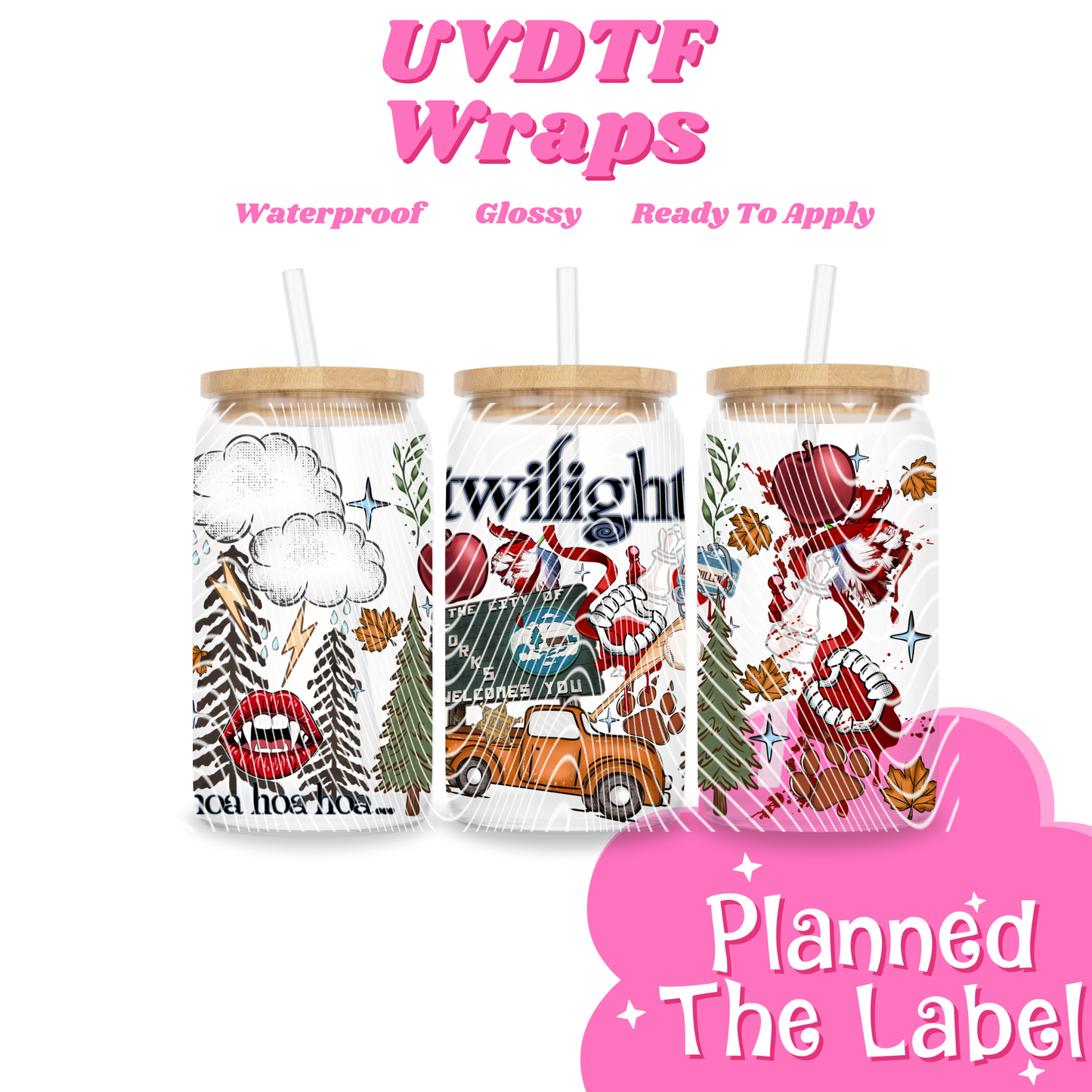 Twilight 16oz UVDTF Transfer