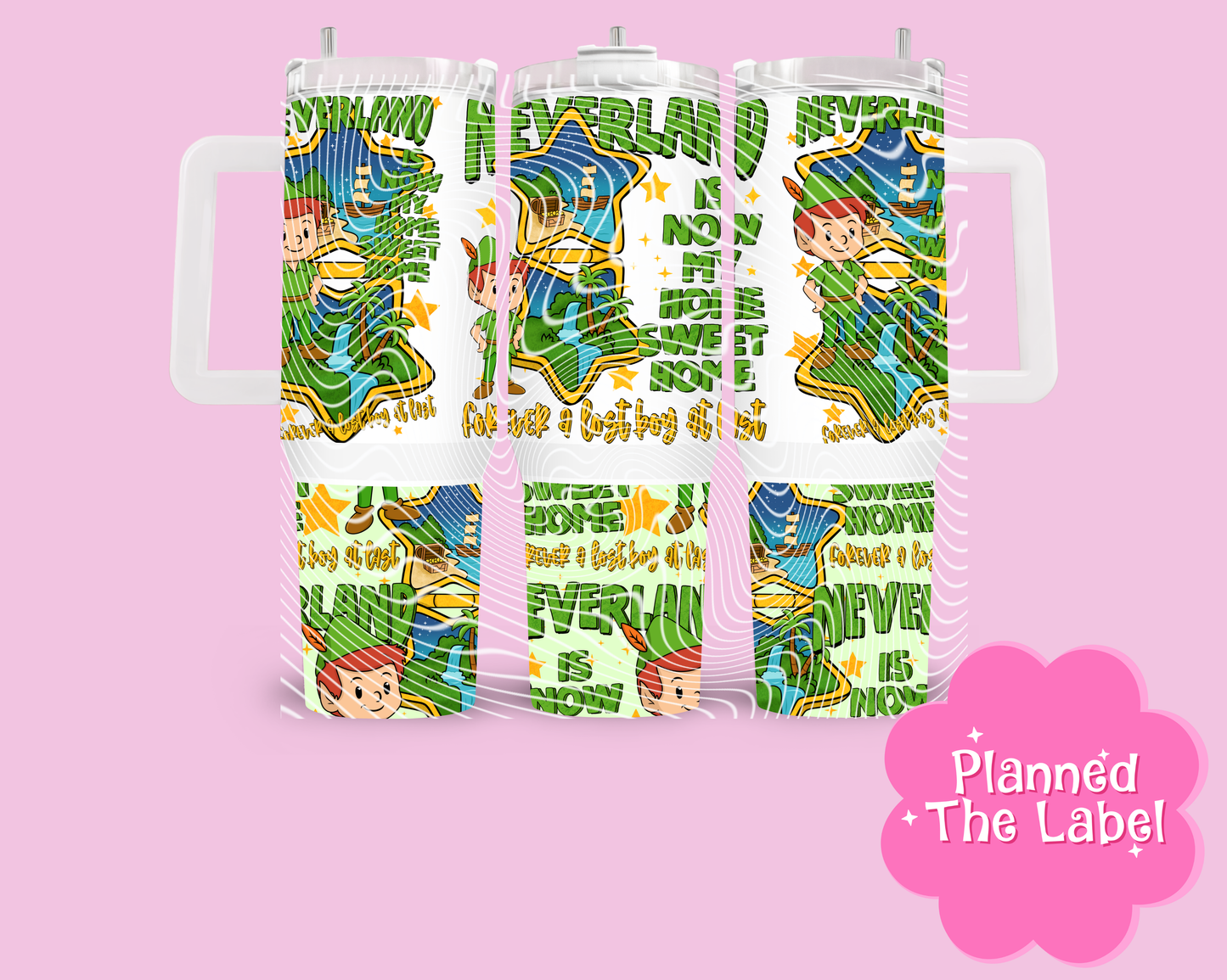 Neverland Pockets 40oz Tumbler