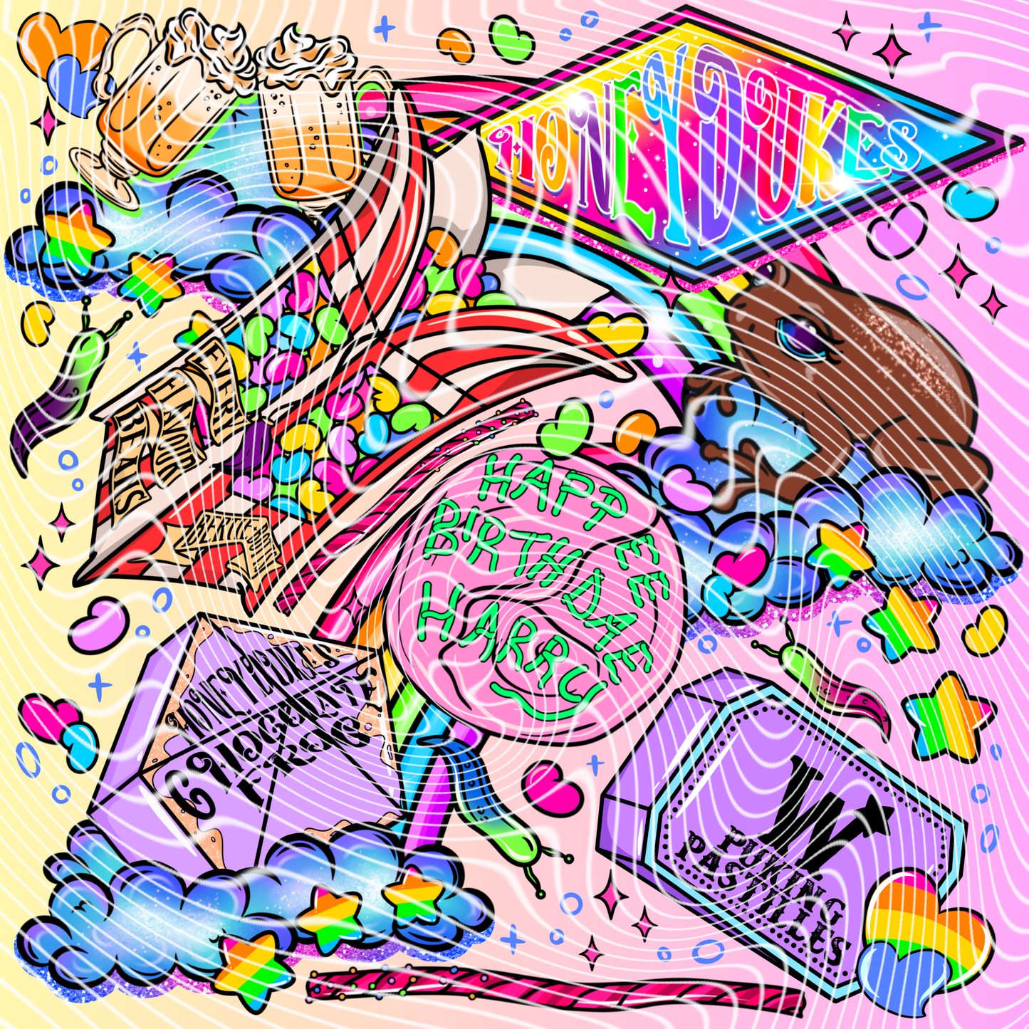 Diamond Painting Honeydukes