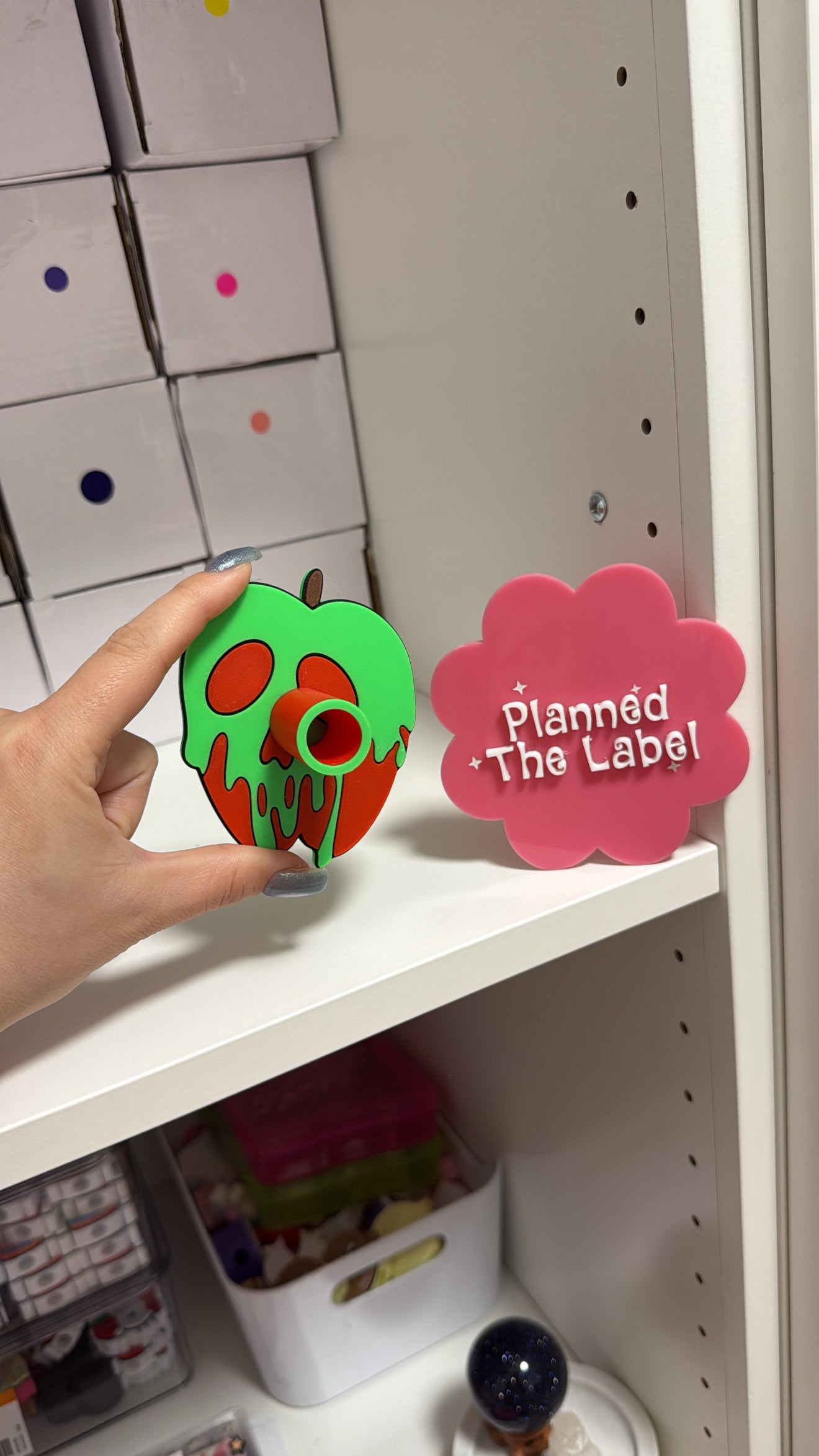 Poison Apple Singular Pen Holder 3D Printing STL File