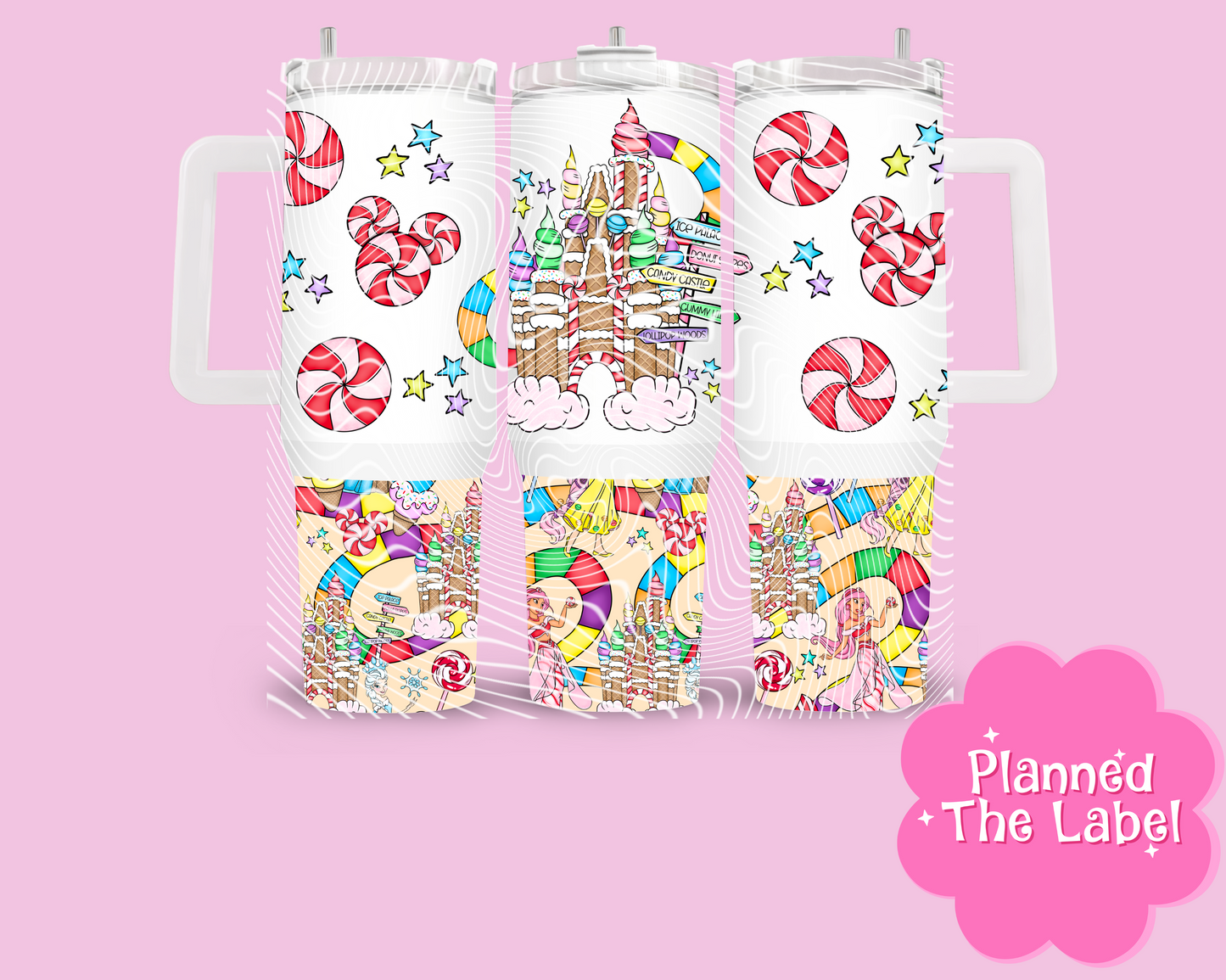 Gingerbread Castle 40oz Tumbler