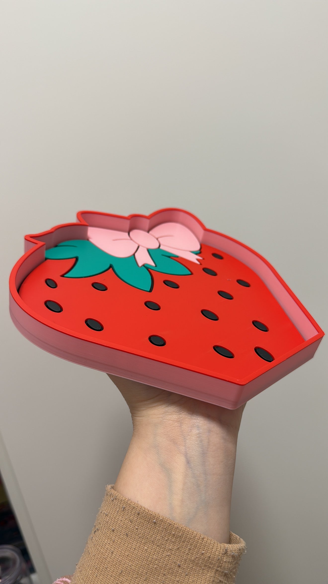 Strawberry Trinket Tray
