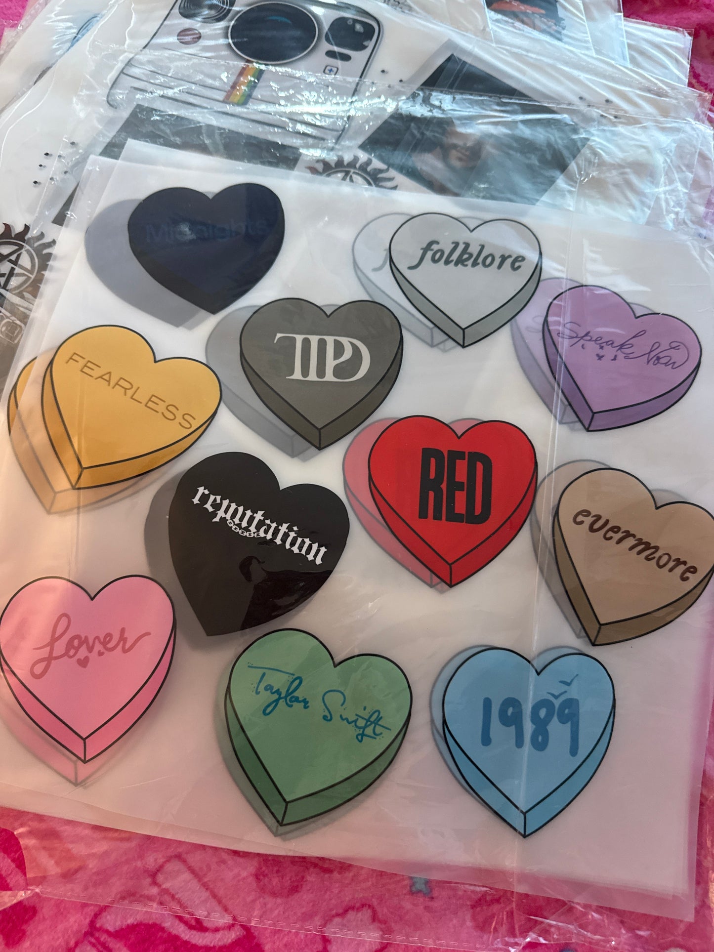 Tay Tay heart albums