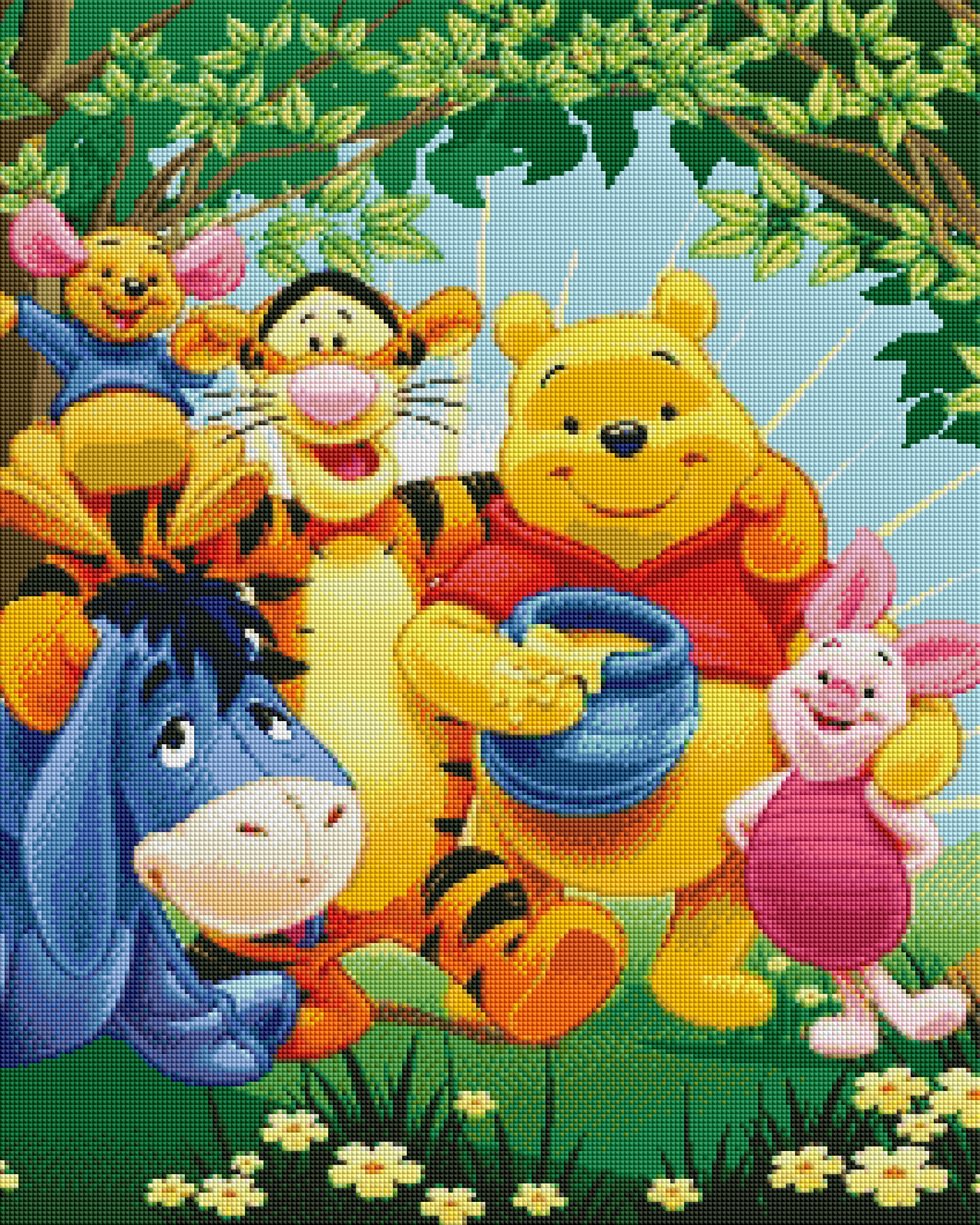 Pooh Friends Diamond Painting Kits PRE ORDER SHIPS END JUNE