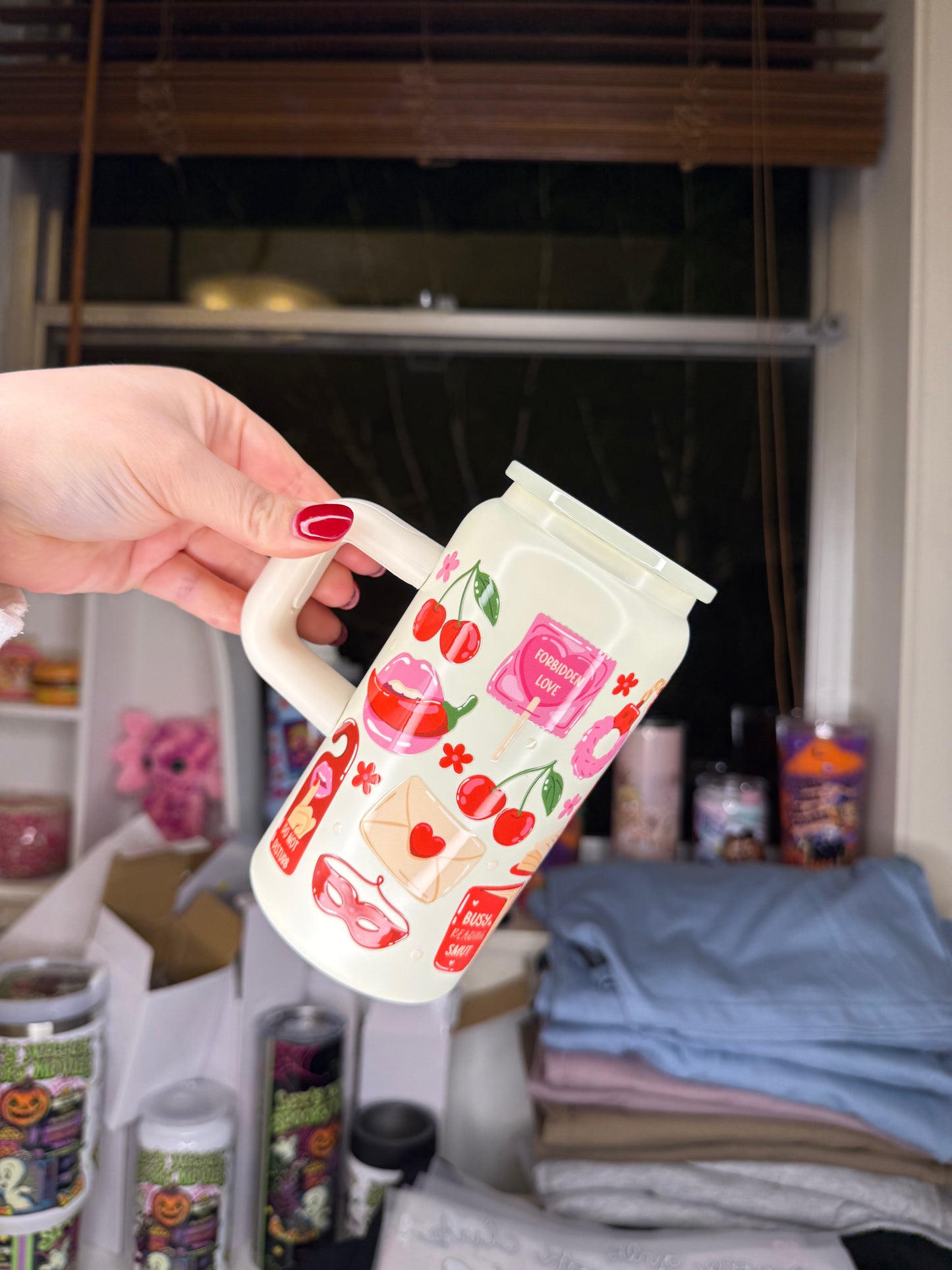 16oz Stainless Steel Bookish Smut