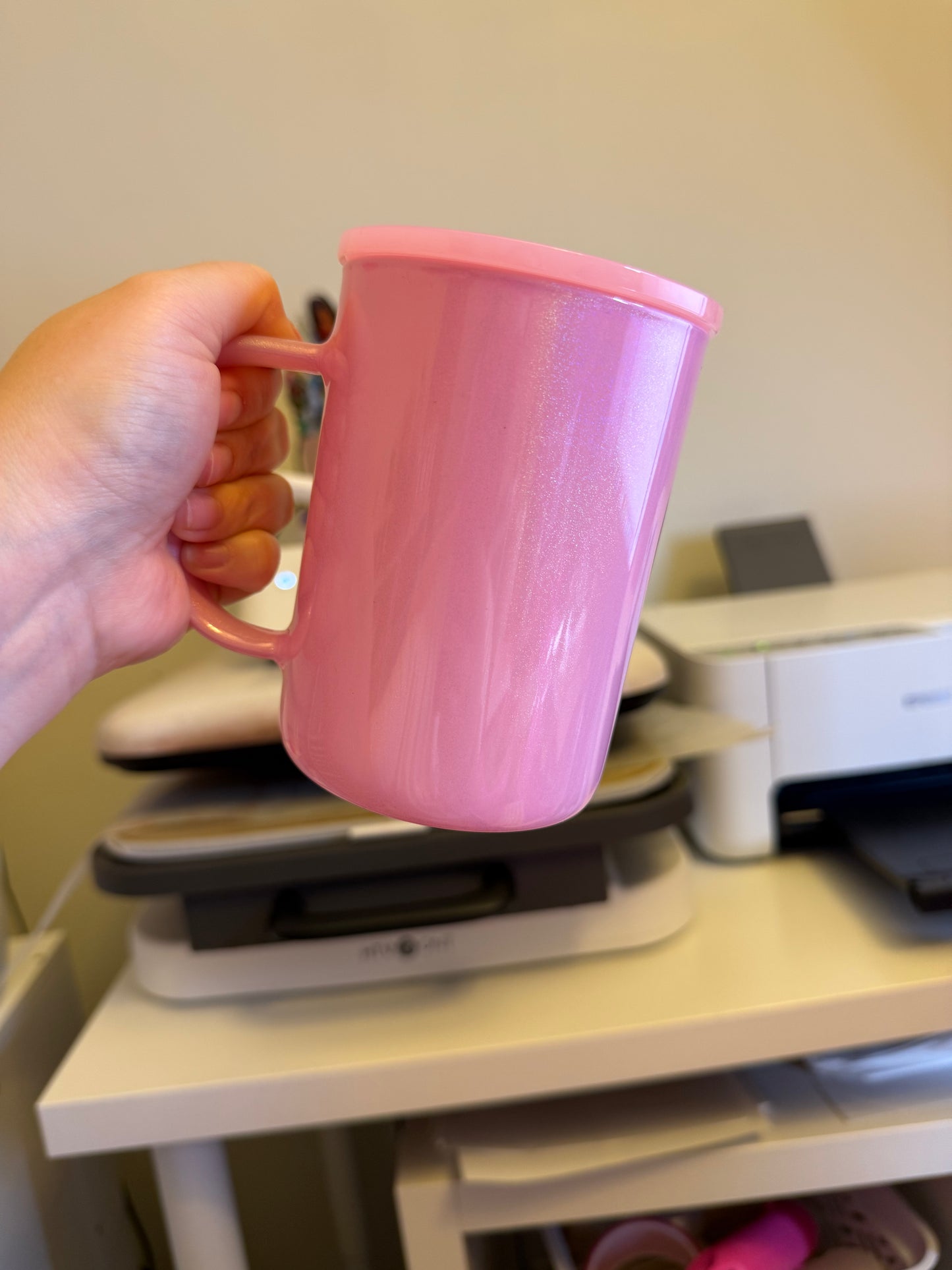 Shimmer Sublimation Glass Mugs