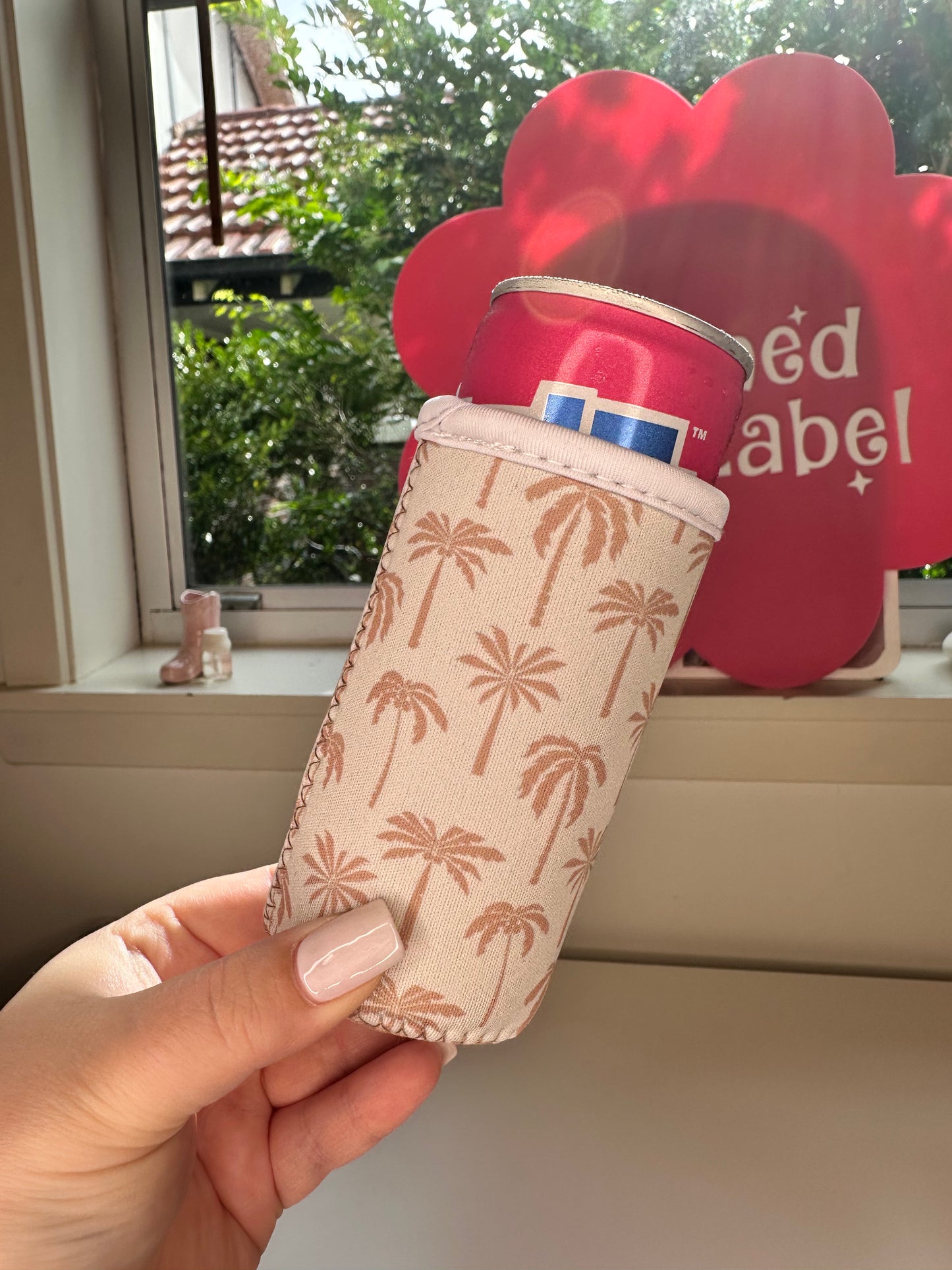 Slim Can Cooler- Palm Beach