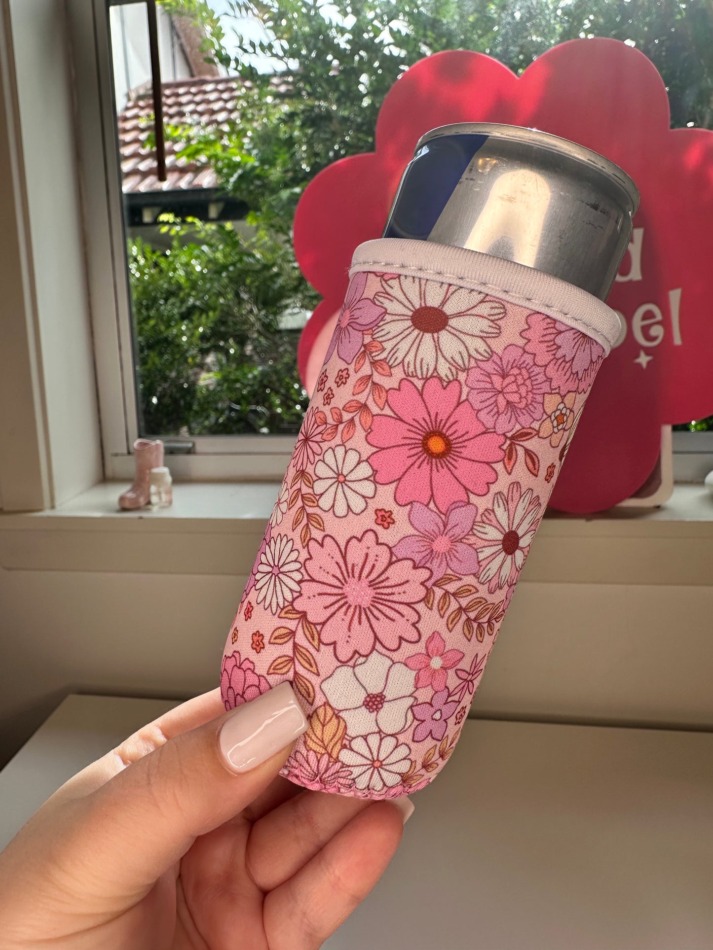 Slim Can Cooler- Floral Street