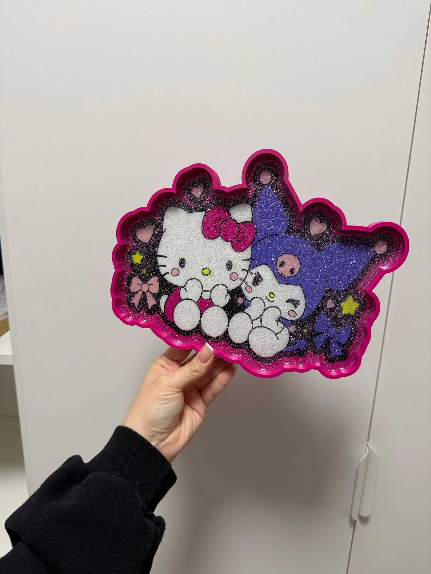 Kawaii Friends Post It & Trinket Tray Combo 3D Printing STL File ORIGINAL DESIGNER