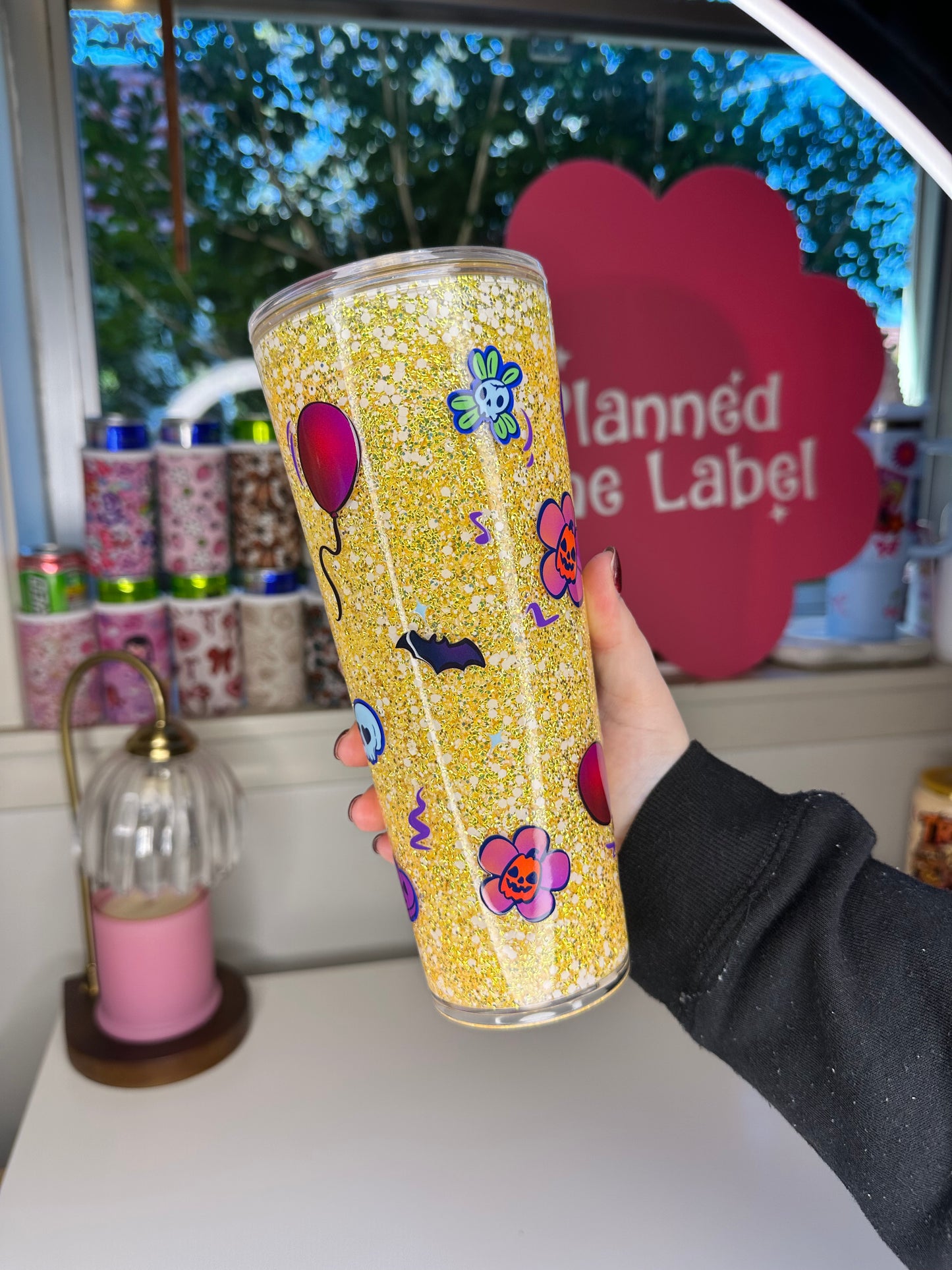 Halloween Lizzie 24oz Snowglobe