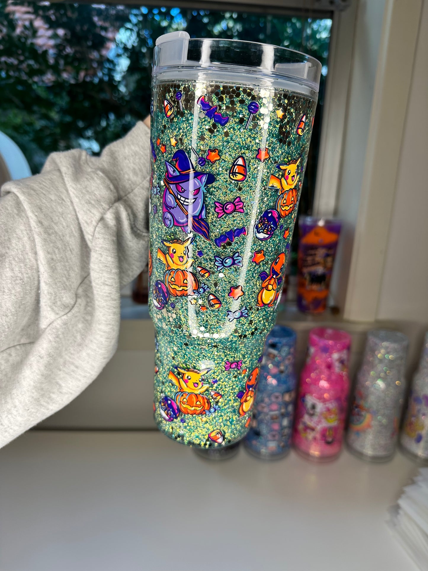 Pokemon 40oz Acrylic Snowglobe