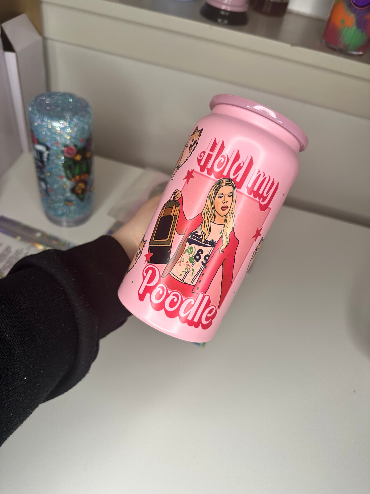 Various 16oz Coloured Handle Sublimation Cups