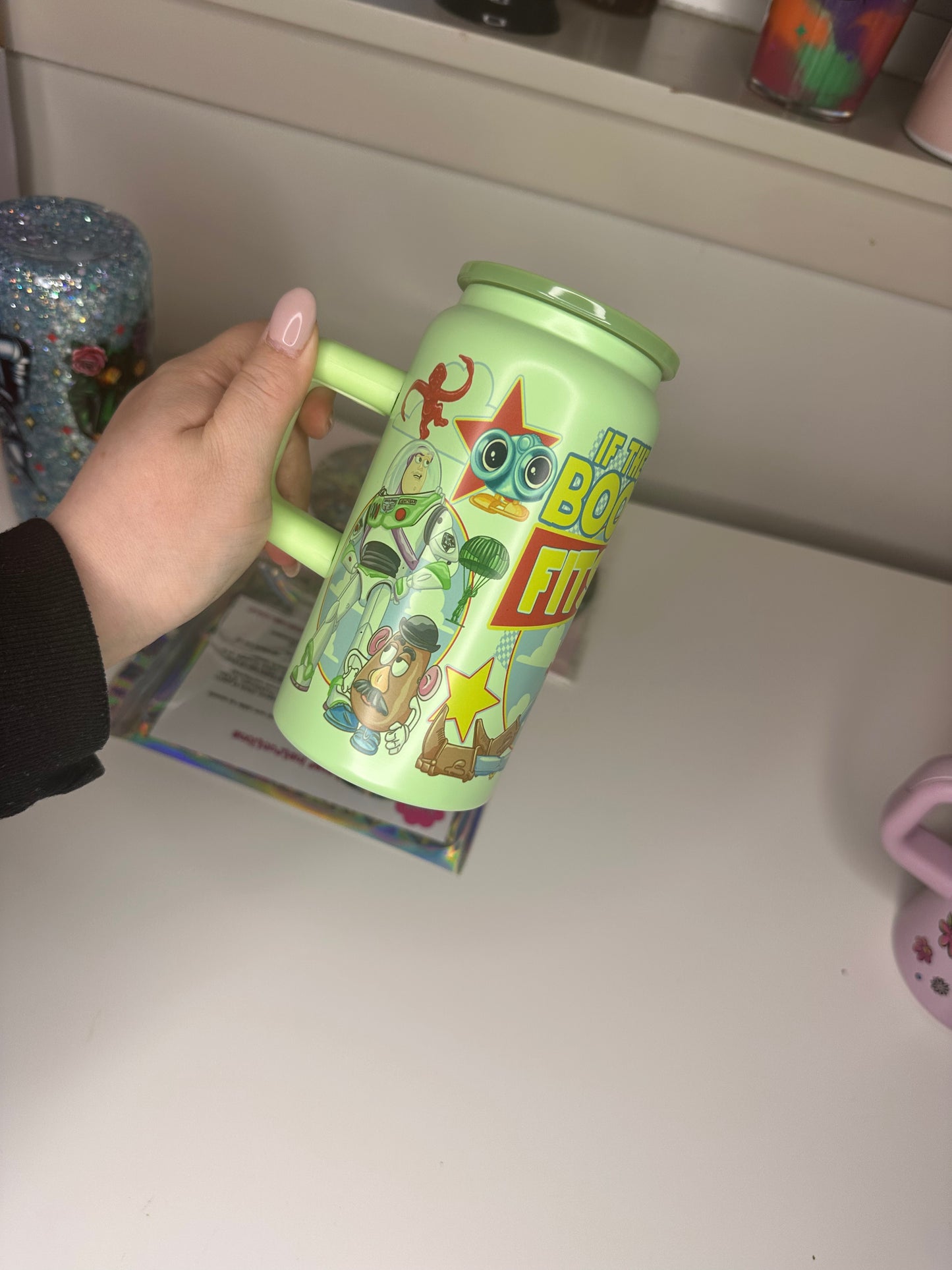 Various 16oz Coloured Handle Sublimation Cups