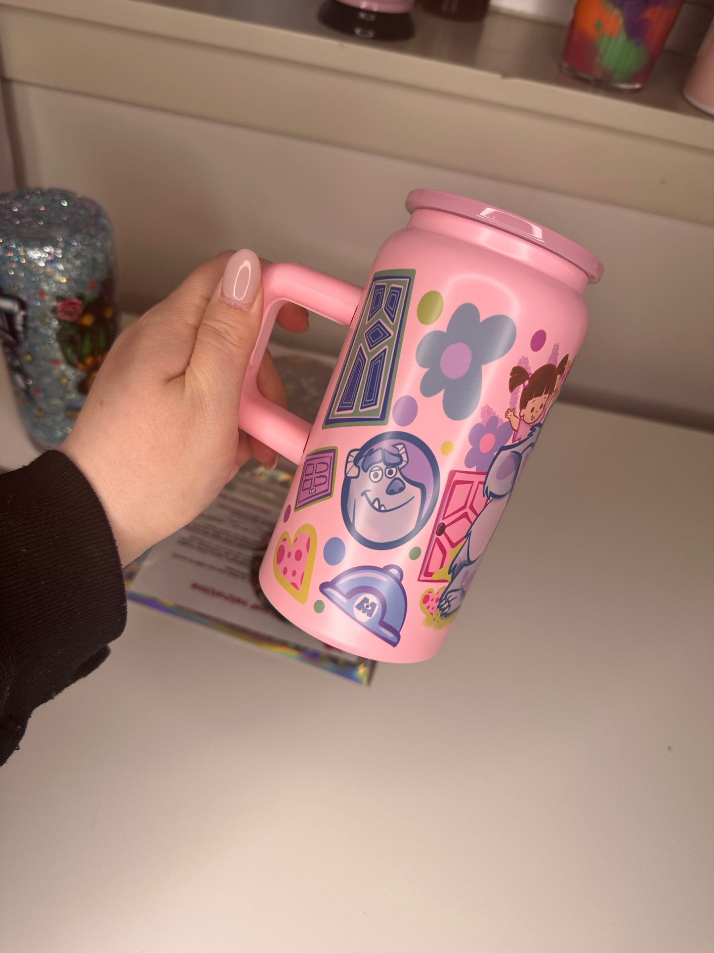 Various 16oz Coloured Handle Sublimation Cups
