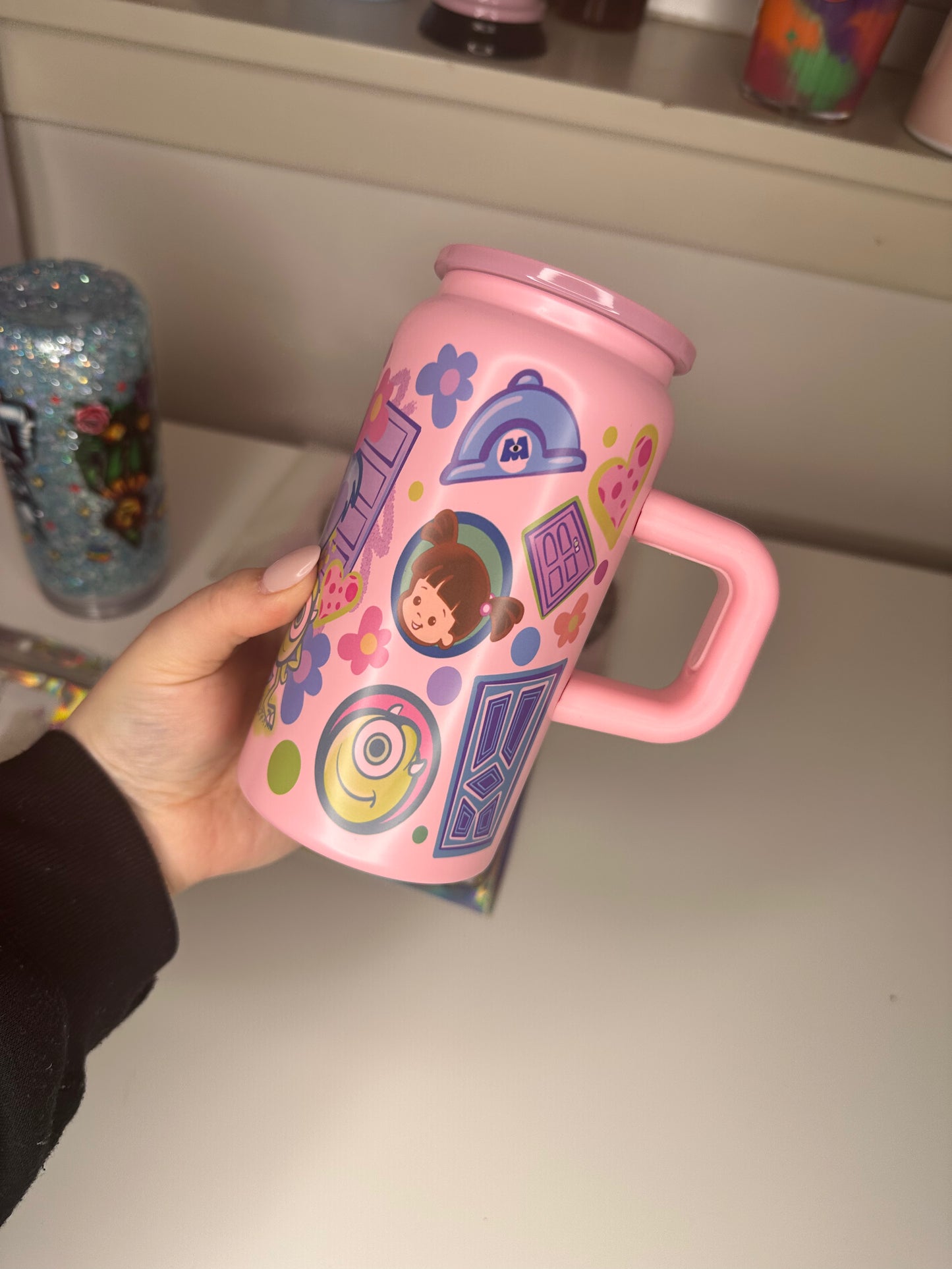 Various 16oz Coloured Handle Sublimation Cups