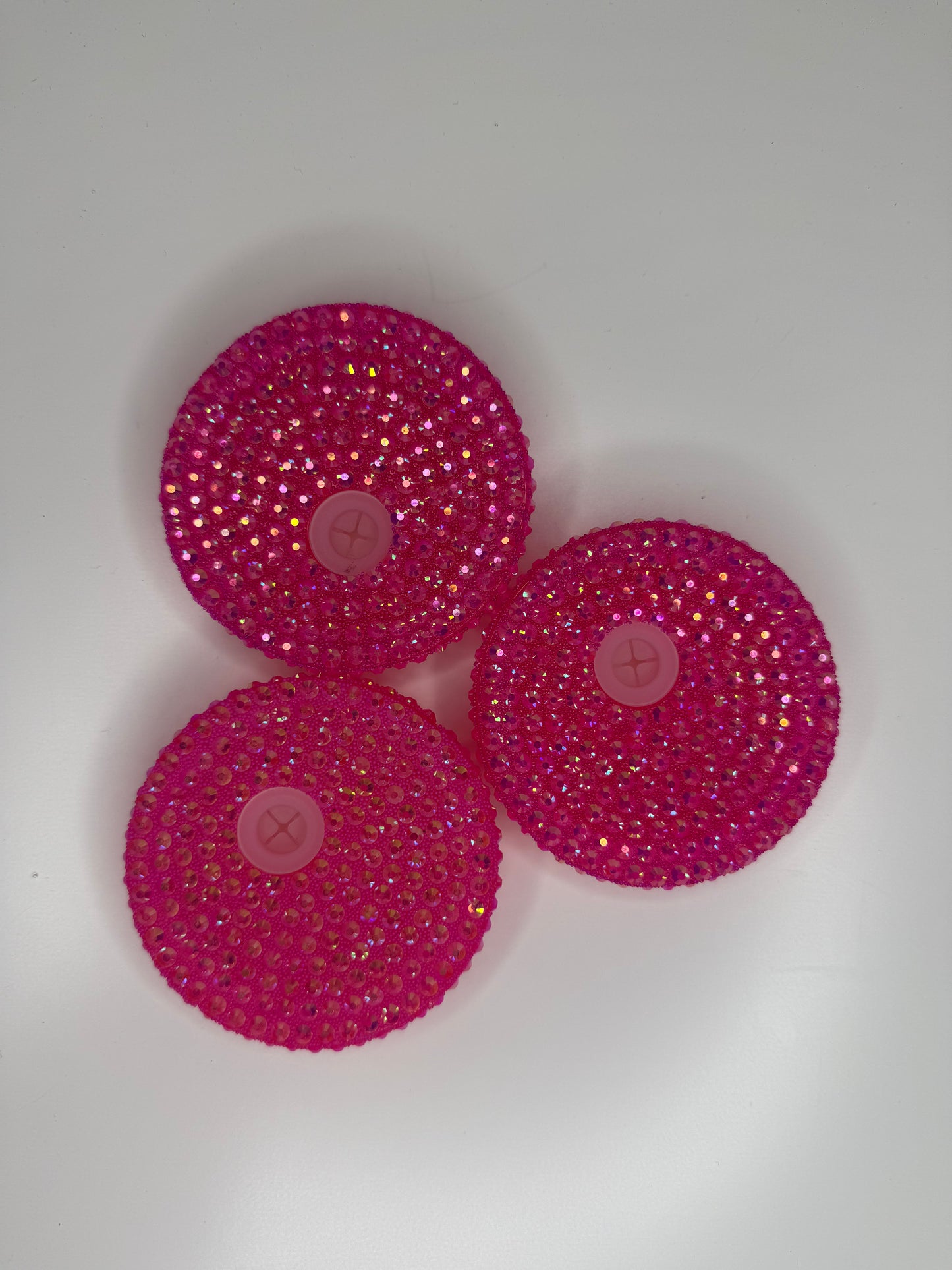 Hot Pink Bling Lid