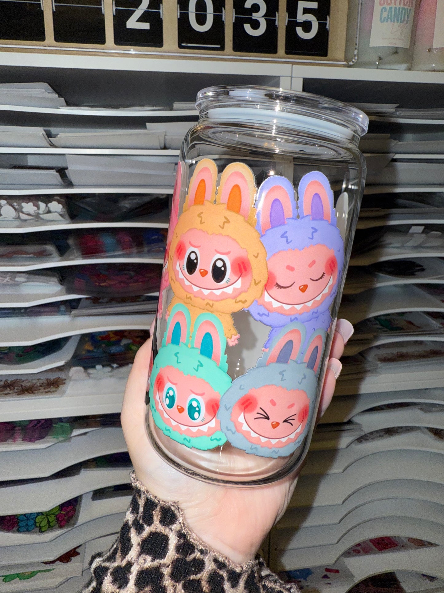 16oz Glass Cup