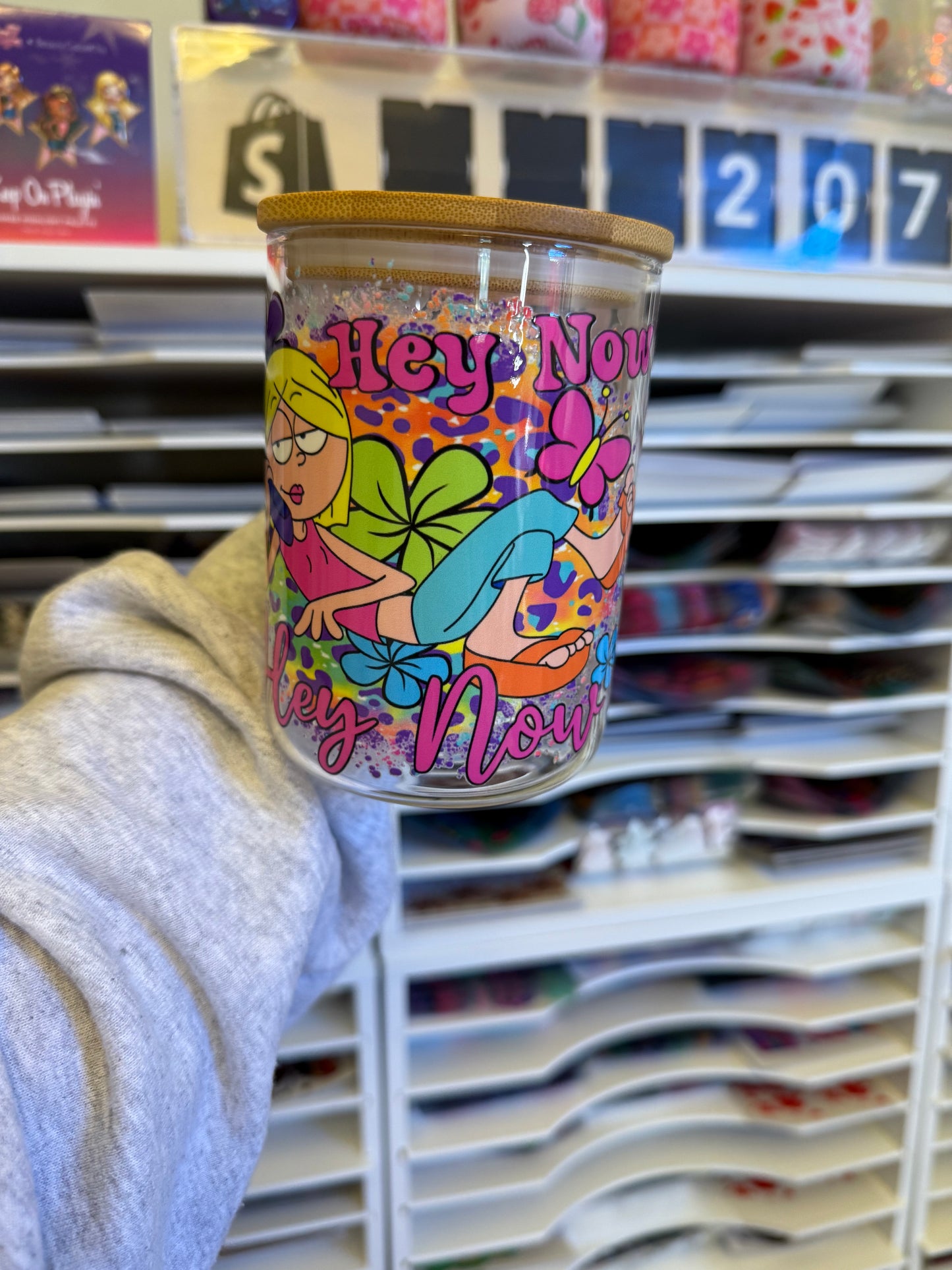 17oz Clear Glass Mugs