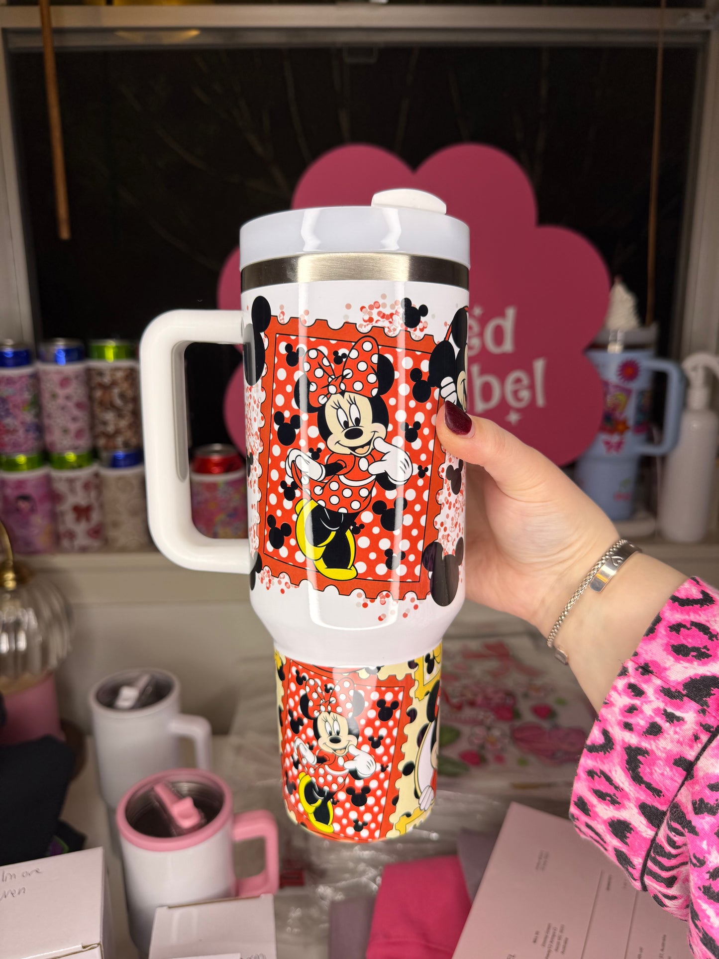 Stamp Mousey 40oz Tumbler