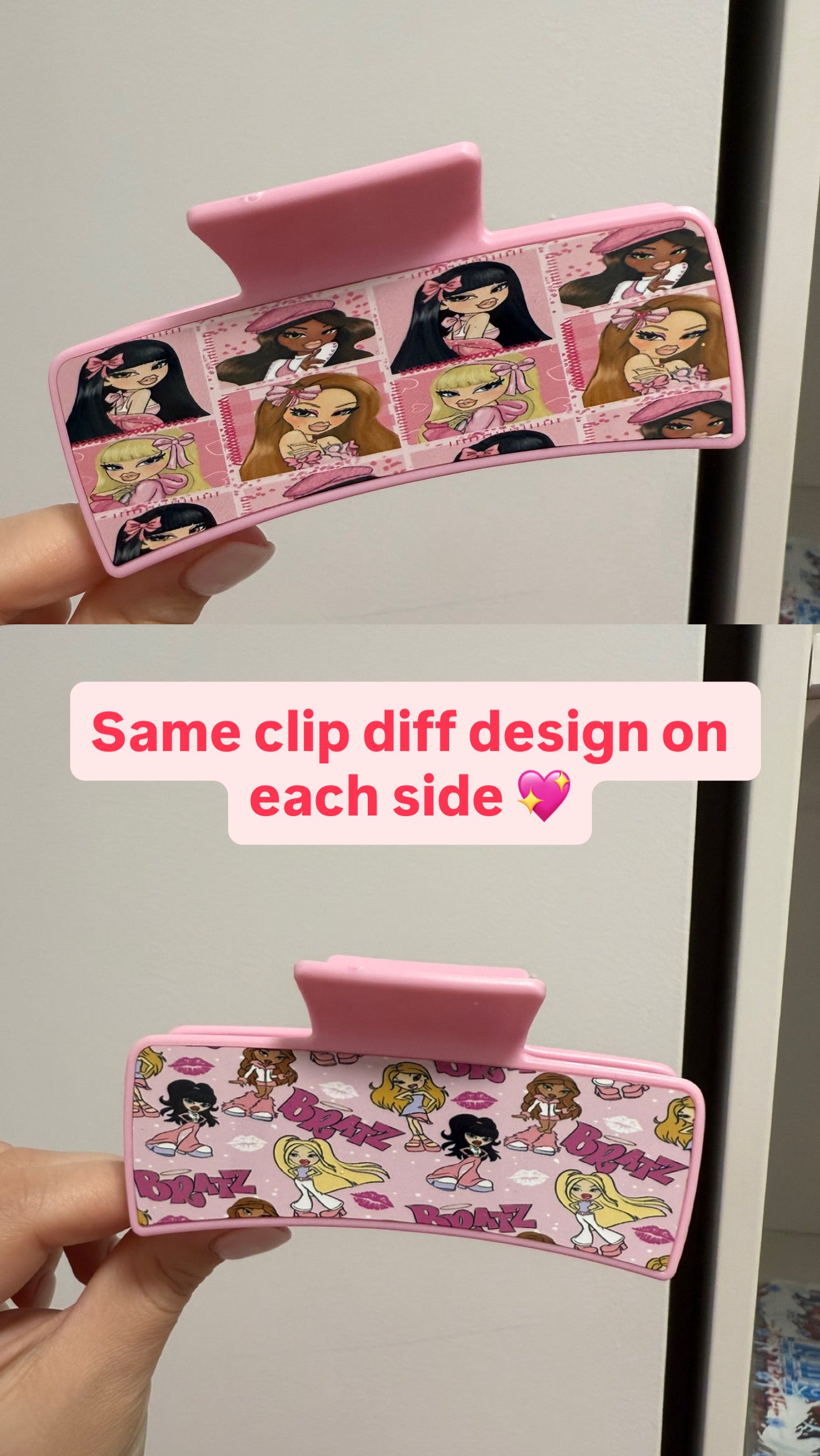 Trio Dolls Claw Clip
