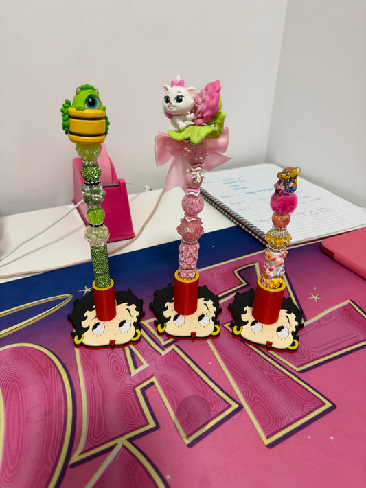 Betty Boop Single Pen Holder 3D Printed