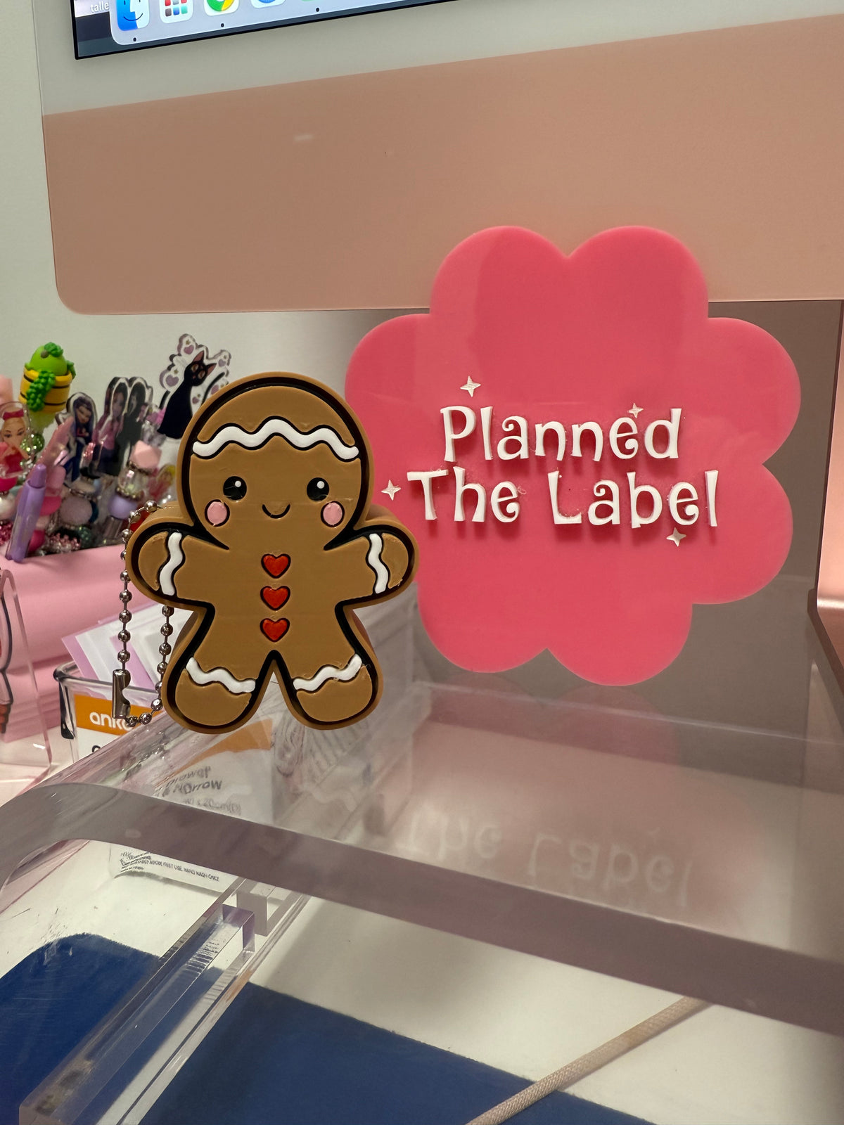 Gingerbread Adult Fidget Clicker