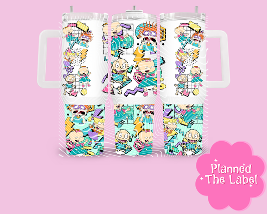 Retro Rugrats 40oz Tumbler