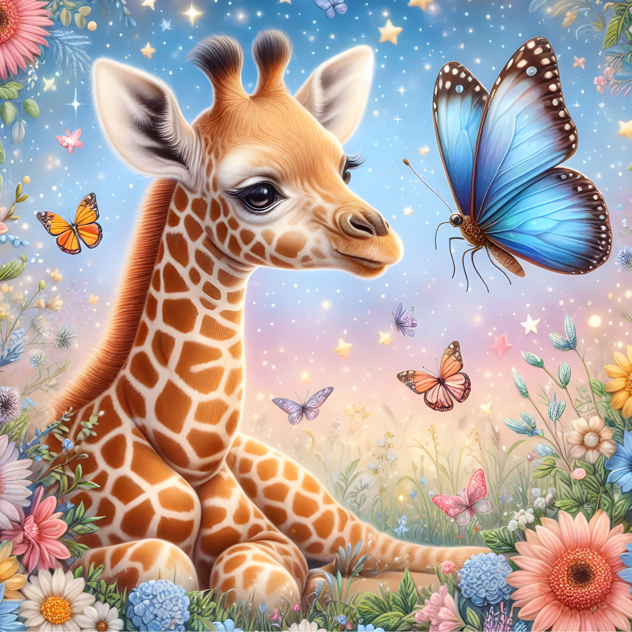 Diamond Painting Giraffe