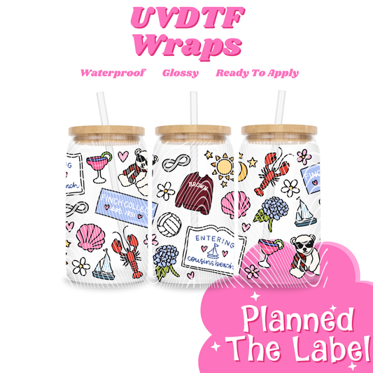 TSITP 16oz UVDTF Transfer (slightly thinner width wise than normal 16oz pls note)