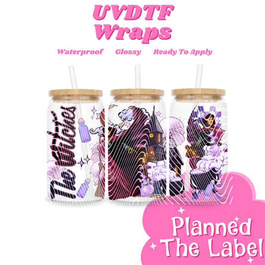 The Witches 16oz UVDTF Transfer
