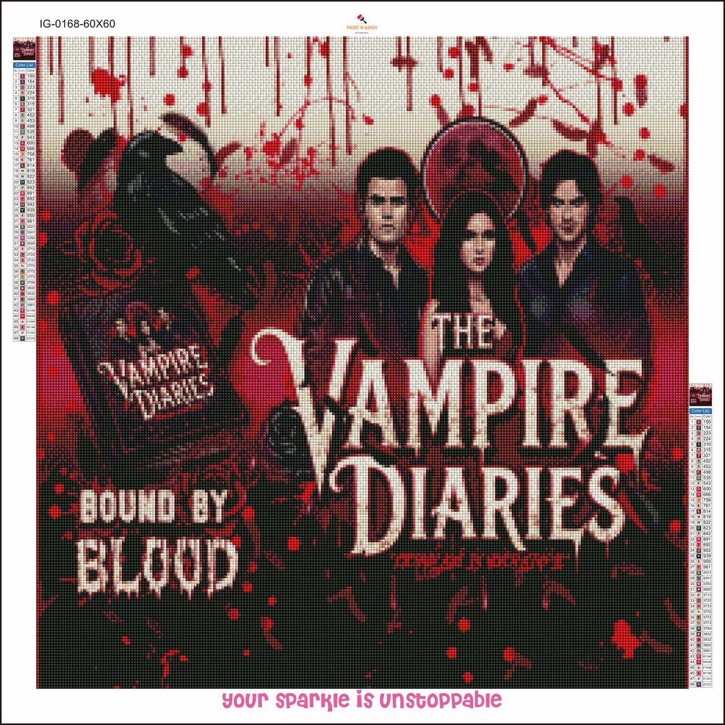 Diamond Painting Vampires PRE ORDER SHIPS EARLY FEB