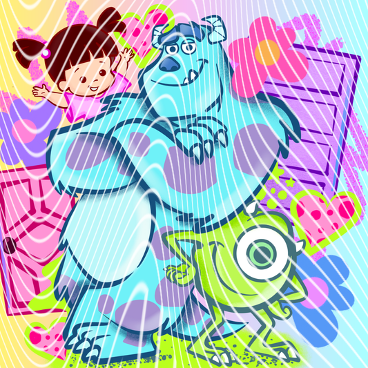 Diamond Painting Monster Boo