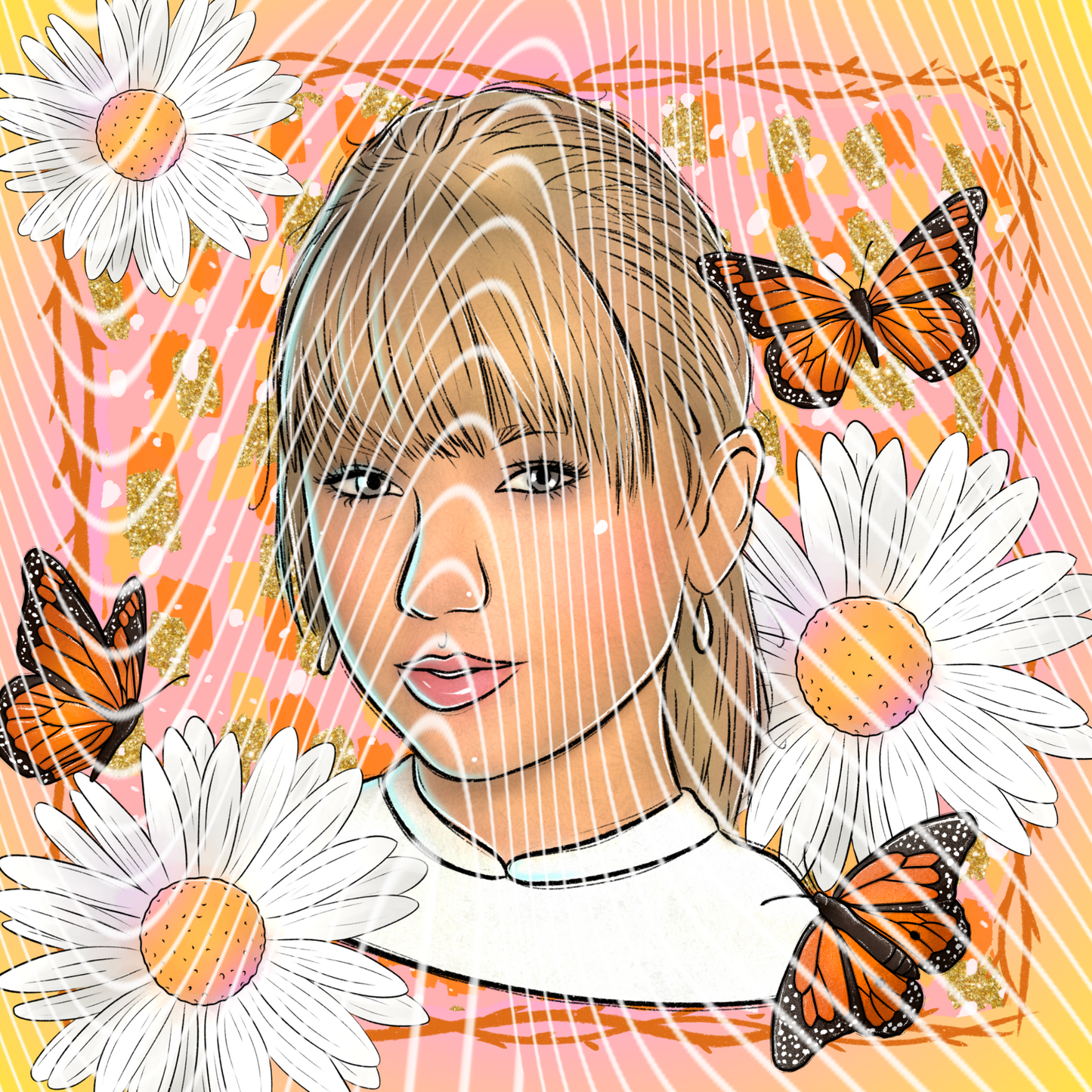 Diamond Painting Tay Sunflower