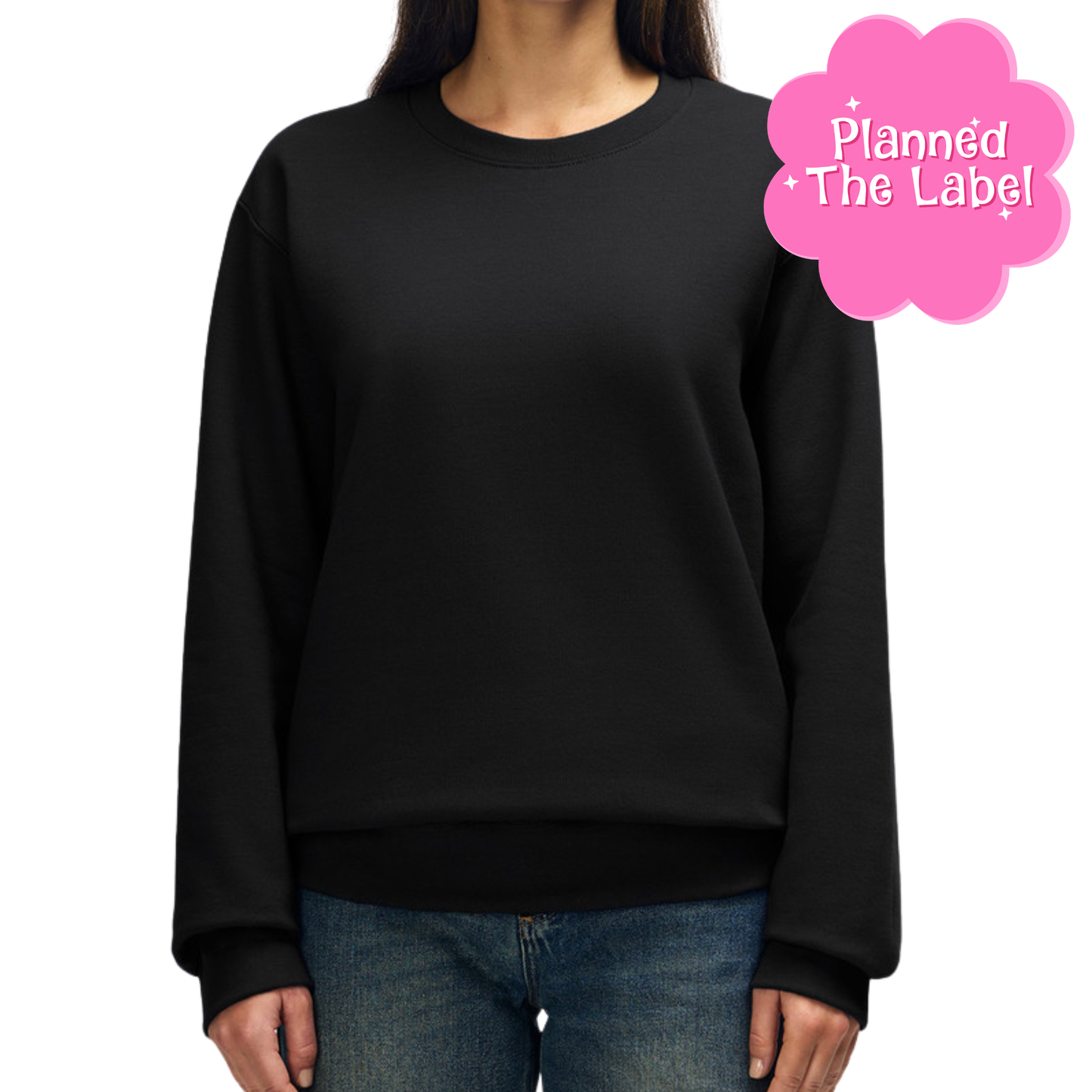Black Crewneck HEAVY BLEND